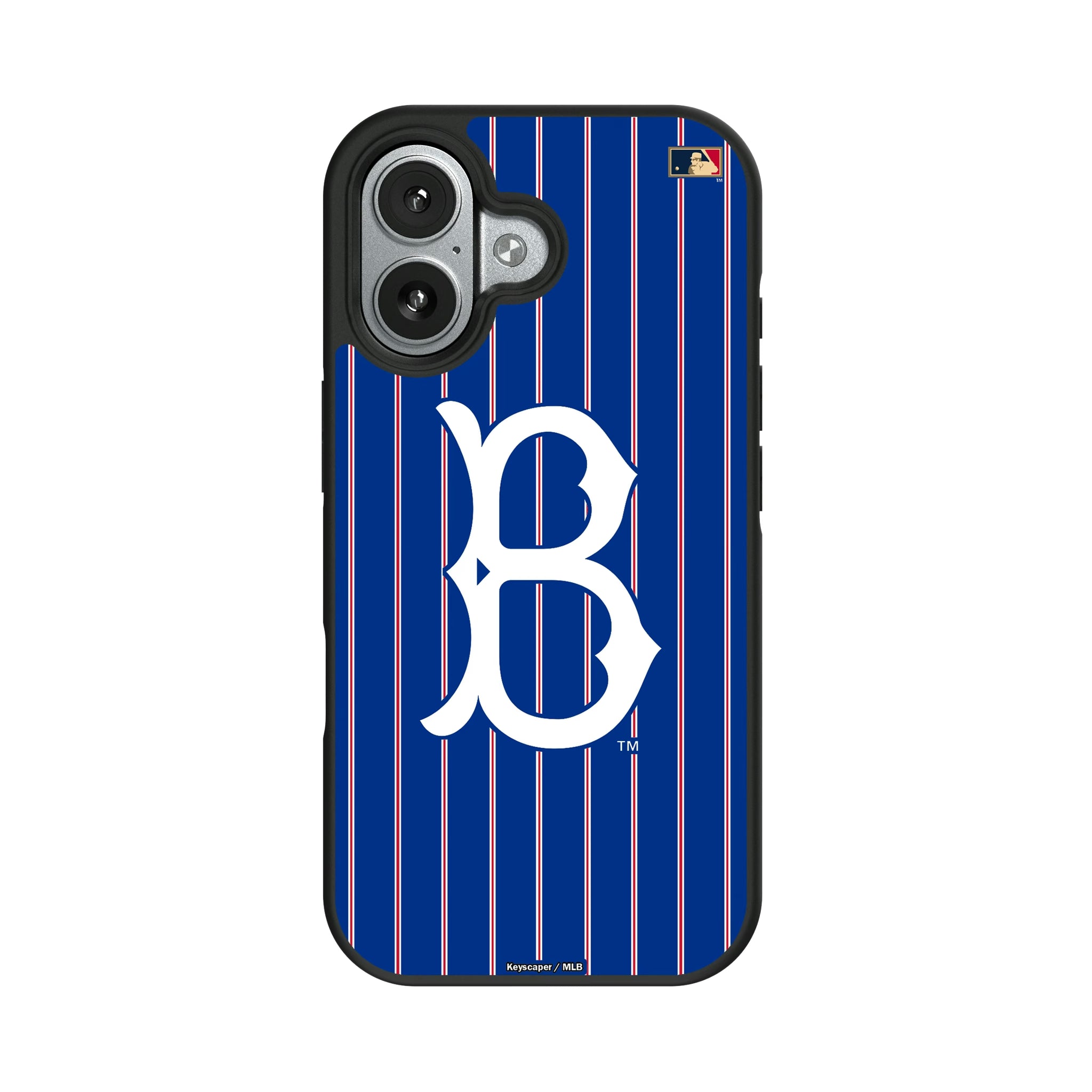 Brooklyn Dodgers 1949-1957 - Cooperstown Collection Pinstripe iPhone Bump Phone Case for Apple iPhone#Device_iPhone 17