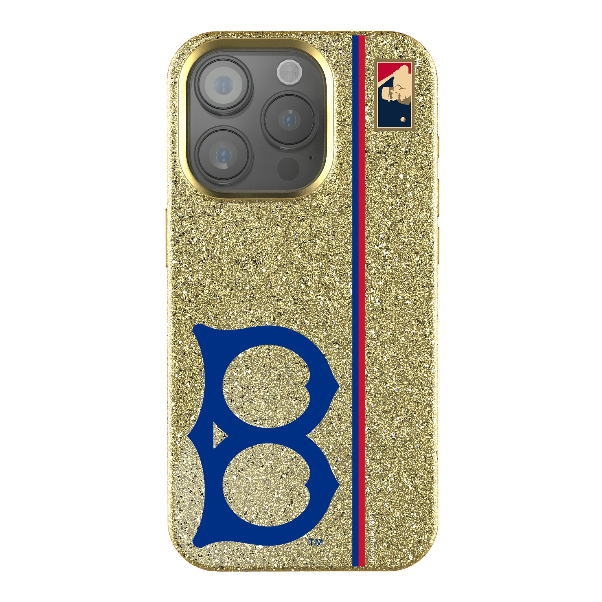 Brooklyn Dodgers 1949-1957 - Cooperstown Collection Sidebar iPhone Bling Phone Case for Apple iPhone