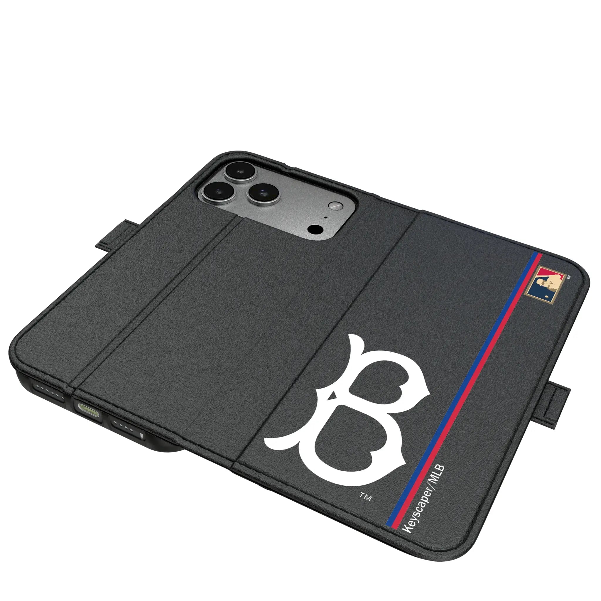 Brooklyn Dodgers 1949-1957 - Cooperstown Collection Sidebar iPhone Folio Phone Case for Apple iPhone#Device_iPhone 17 Pro Max