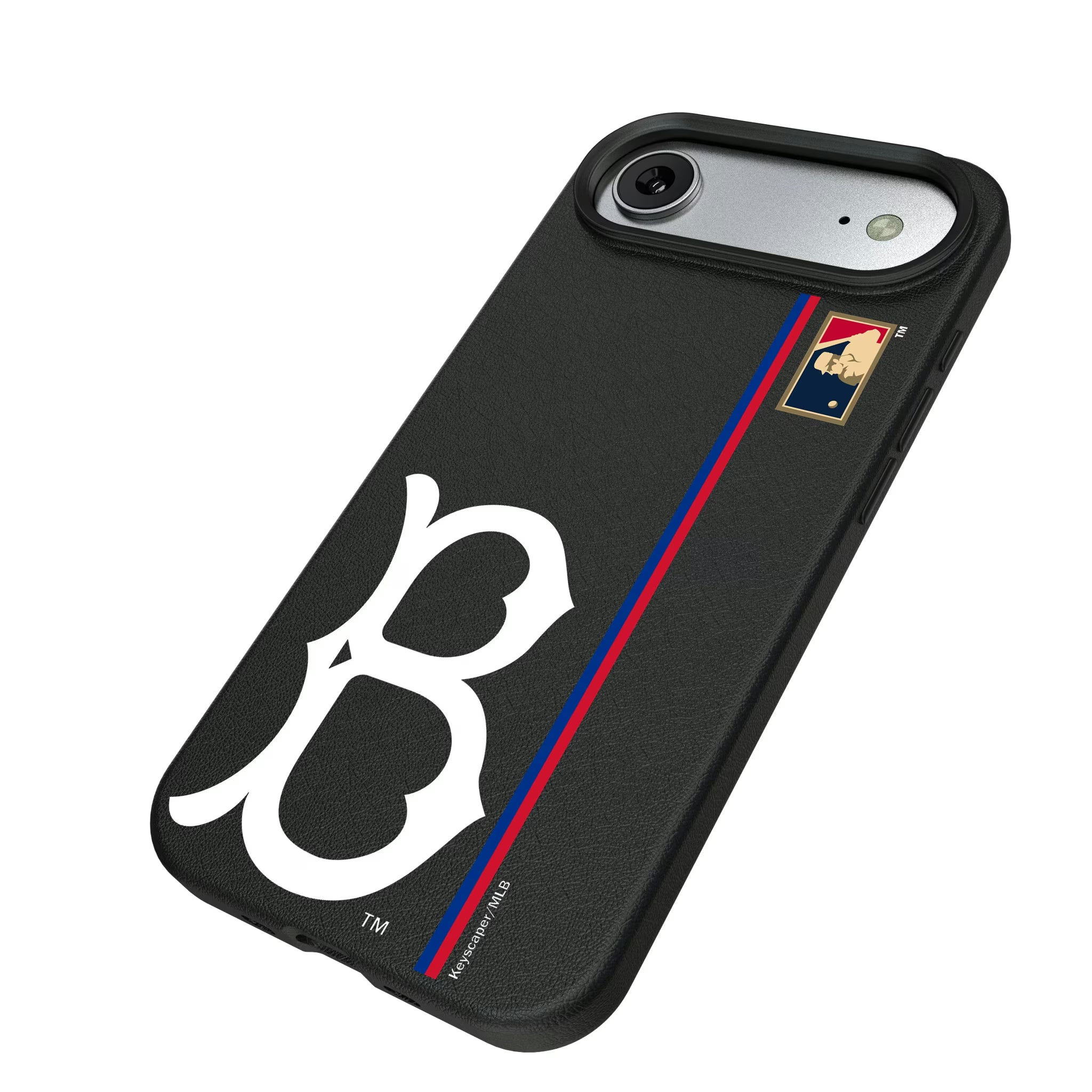 Brooklyn Dodgers 1949-1957 - Cooperstown Collection Sidebar iPhone MagSafe Compatible Phone Case for Apple iPhone - Isometric View#Device_iPhone Air