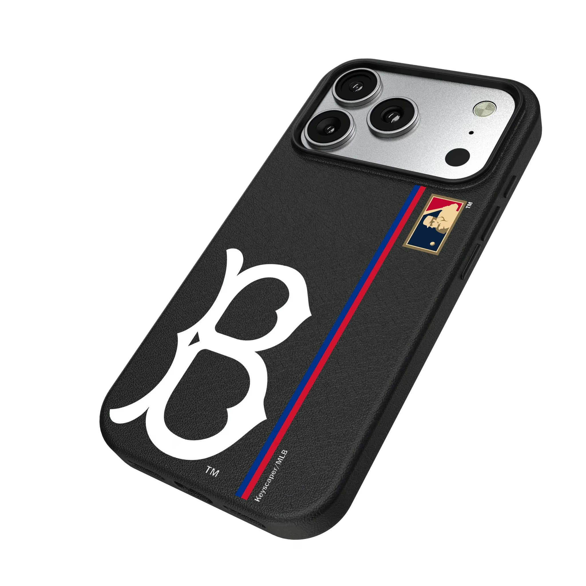 Brooklyn Dodgers 1949-1957 - Cooperstown Collection Sidebar iPhone MagSafe Compatible Phone Case for Apple iPhone - Isometric View#Device_iPhone 17 Pro