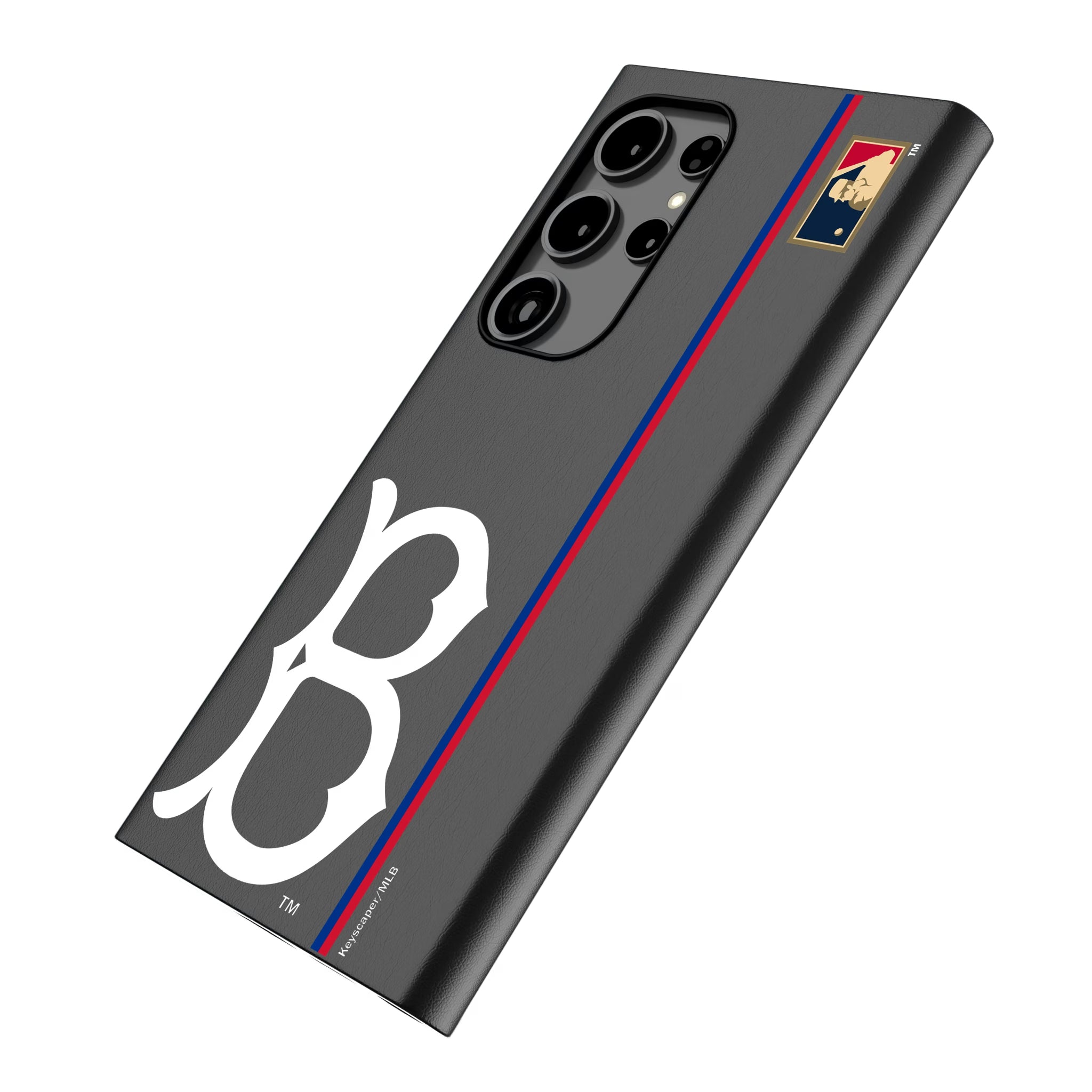 Brooklyn Dodgers 1949-1957 - Cooperstown Collection Sidebar Galaxy MagSafe Compatible Phone Case for Samsung Galaxy - Isometric View