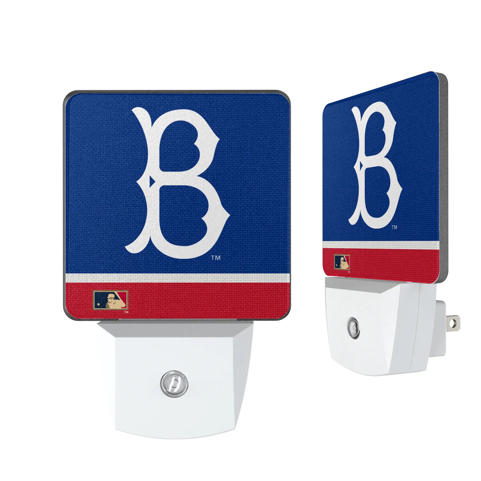 Brooklyn Dodgers 1949-1957 - Cooperstown Collection Stripe Night Light 2-Pack