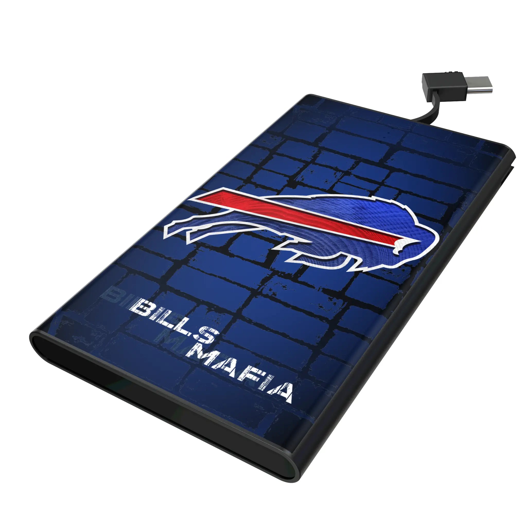 Buffalo Bills Brick 5000mAh Flat Power Bank