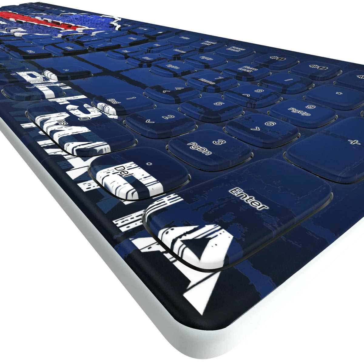 Buffalo Bills Brick KKB605 Curved Wireless Keyboard - Detail