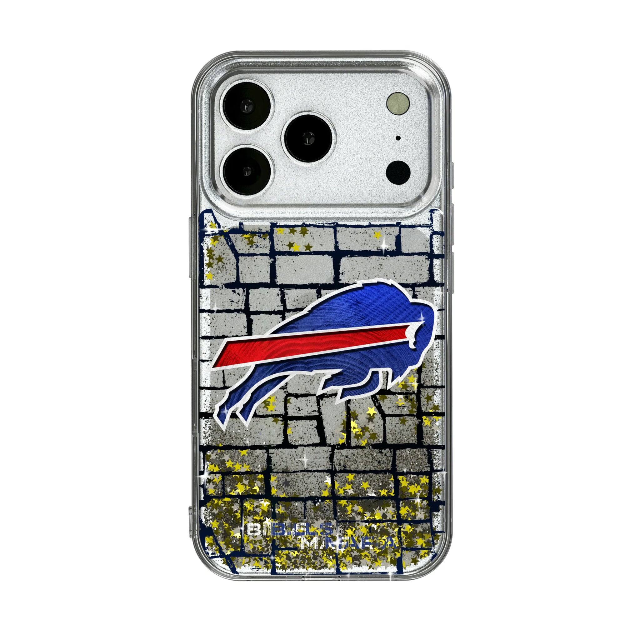 Buffalo Bills Brick iPhone Glitter Phone Case for Apple iPhone