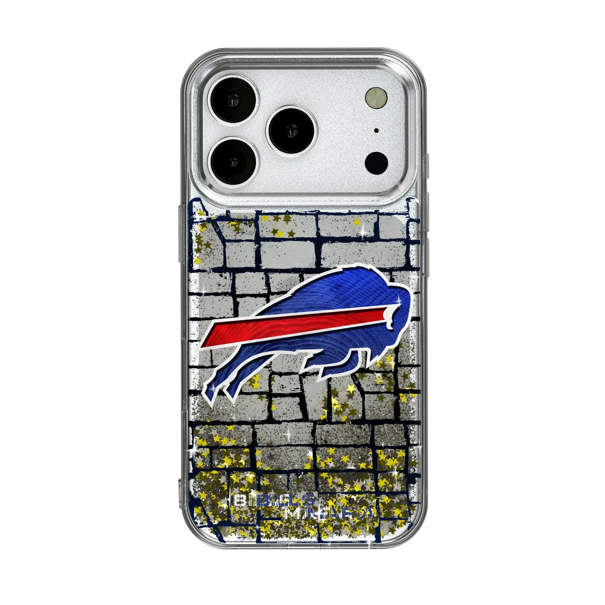 Buffalo Bills Brick iPhone Glitter Phone Case for Apple iPhone