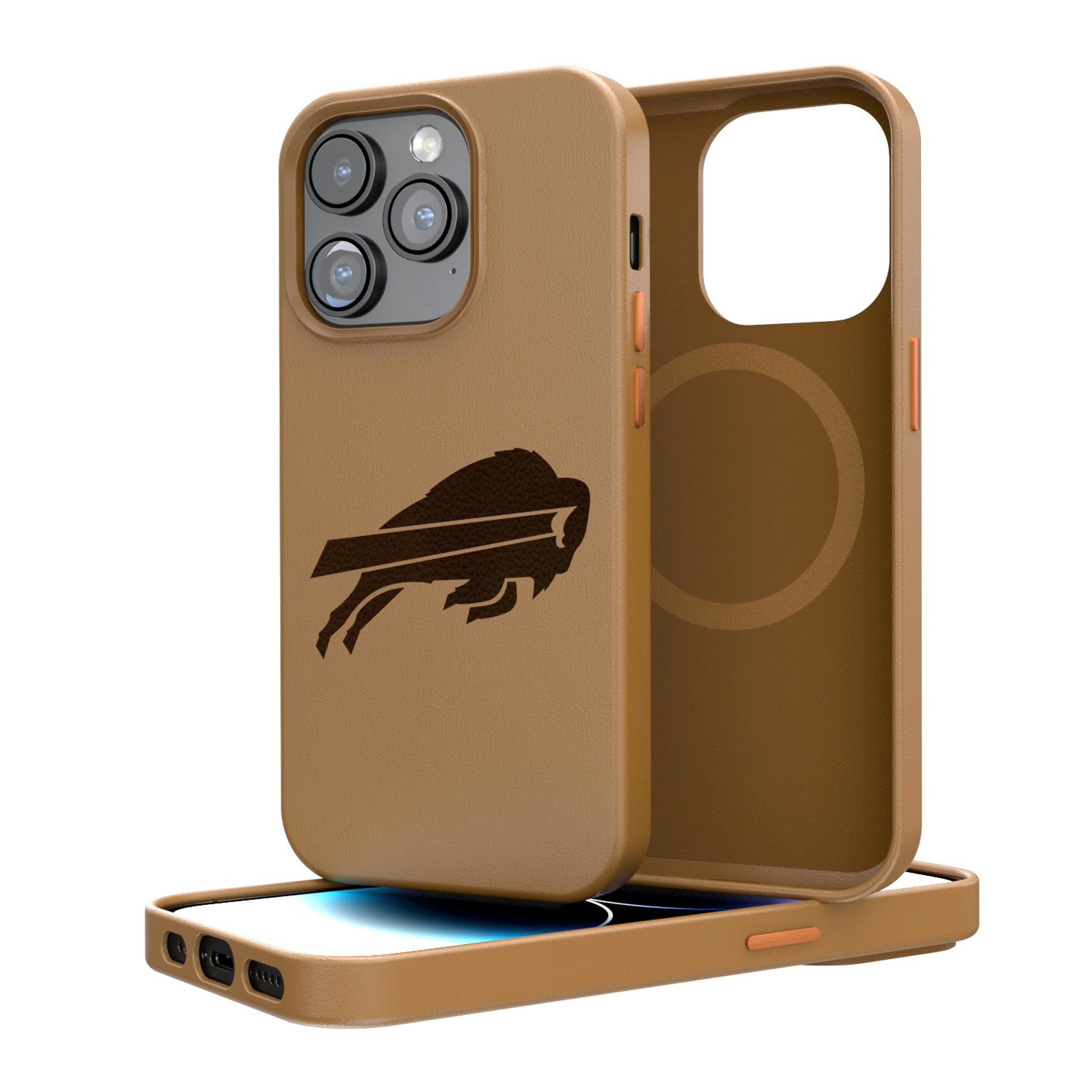 Buffalo Bills Burn iPhone MagSafe Compatible Phone Case for Apple iPhone