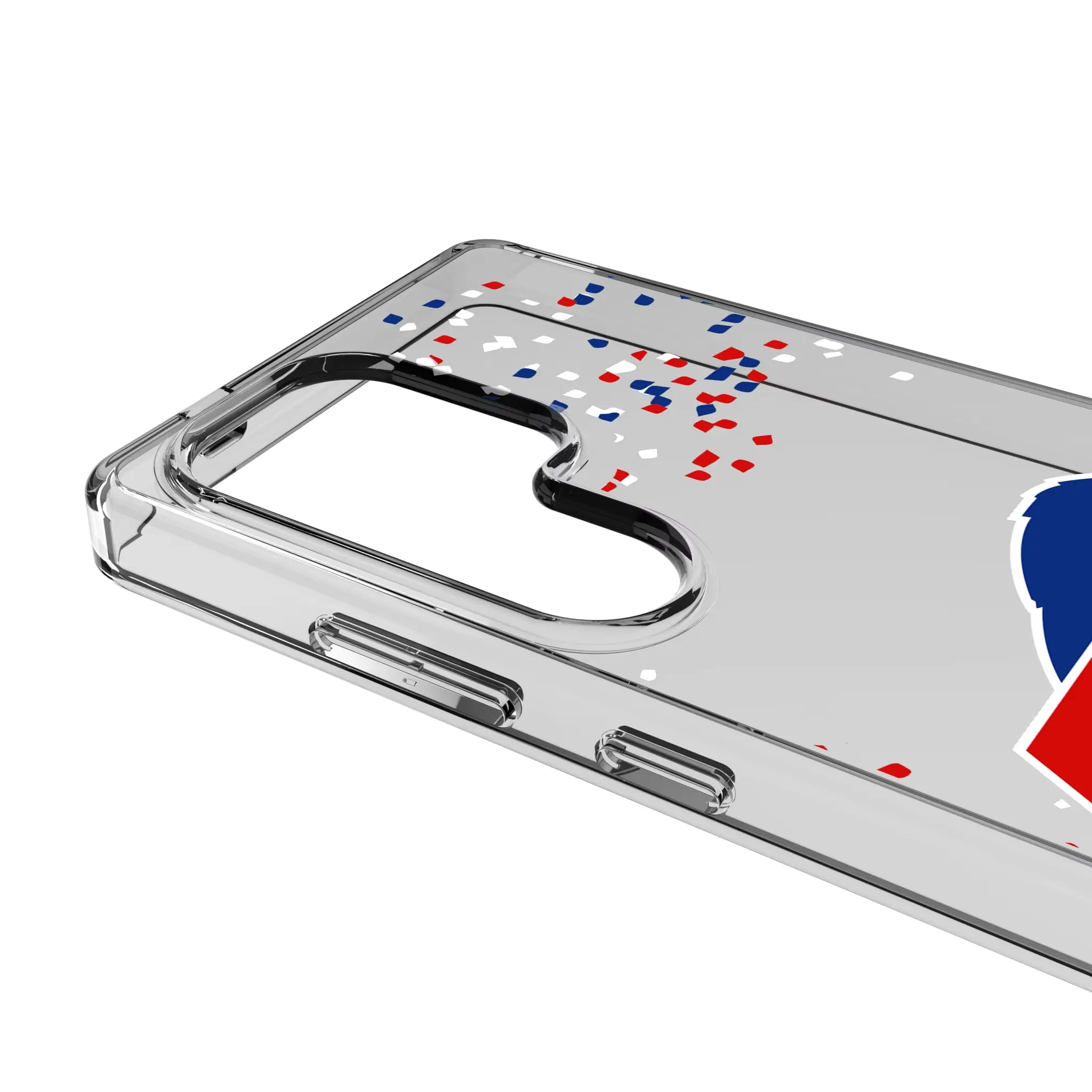 Buffalo Bills Confetti Galaxy Clear Phone Case for Samsung Galaxy - Detail#Device_Galaxy S25 Ultra