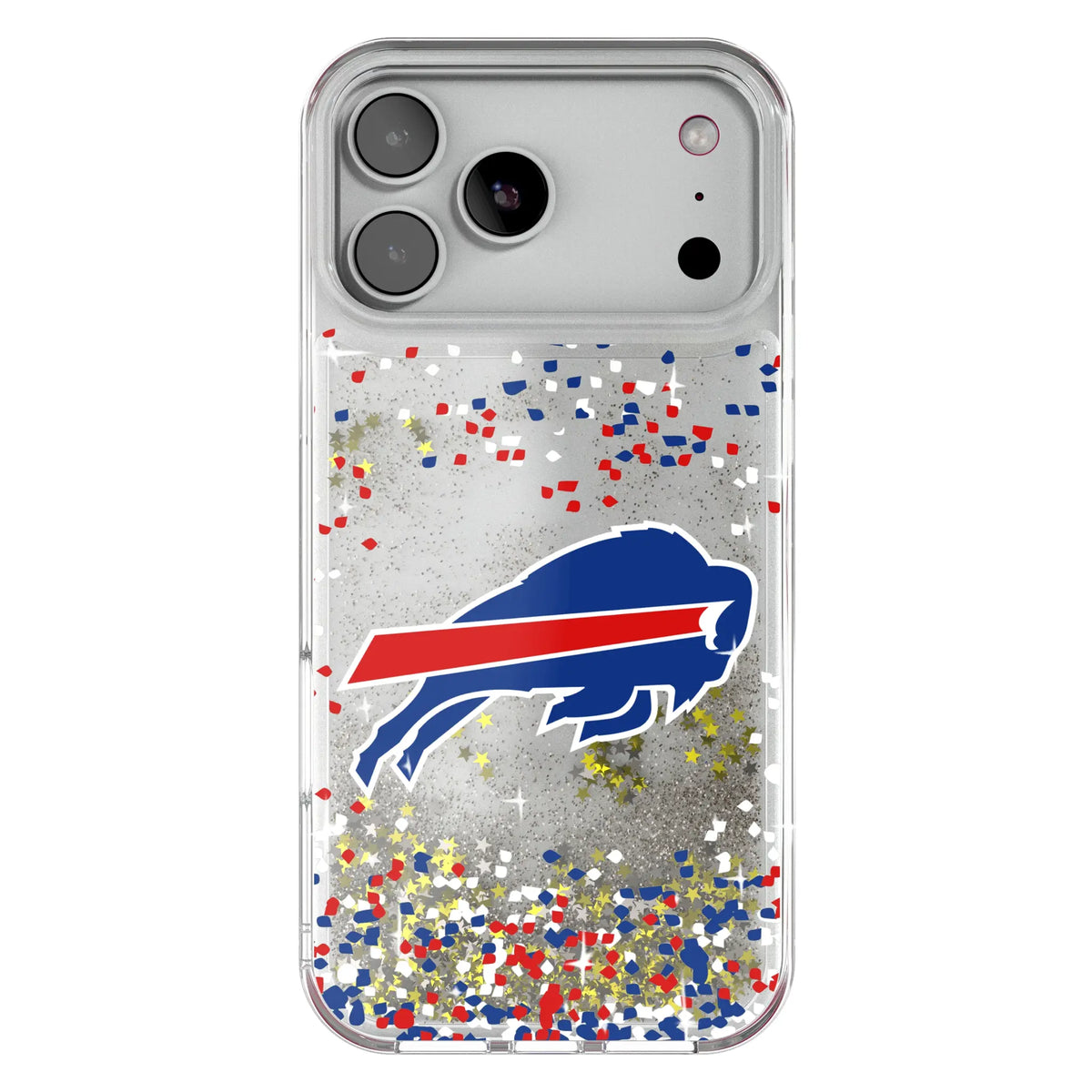 Buffalo Bills Confetti Glitter Phone Case for Apple iPhone