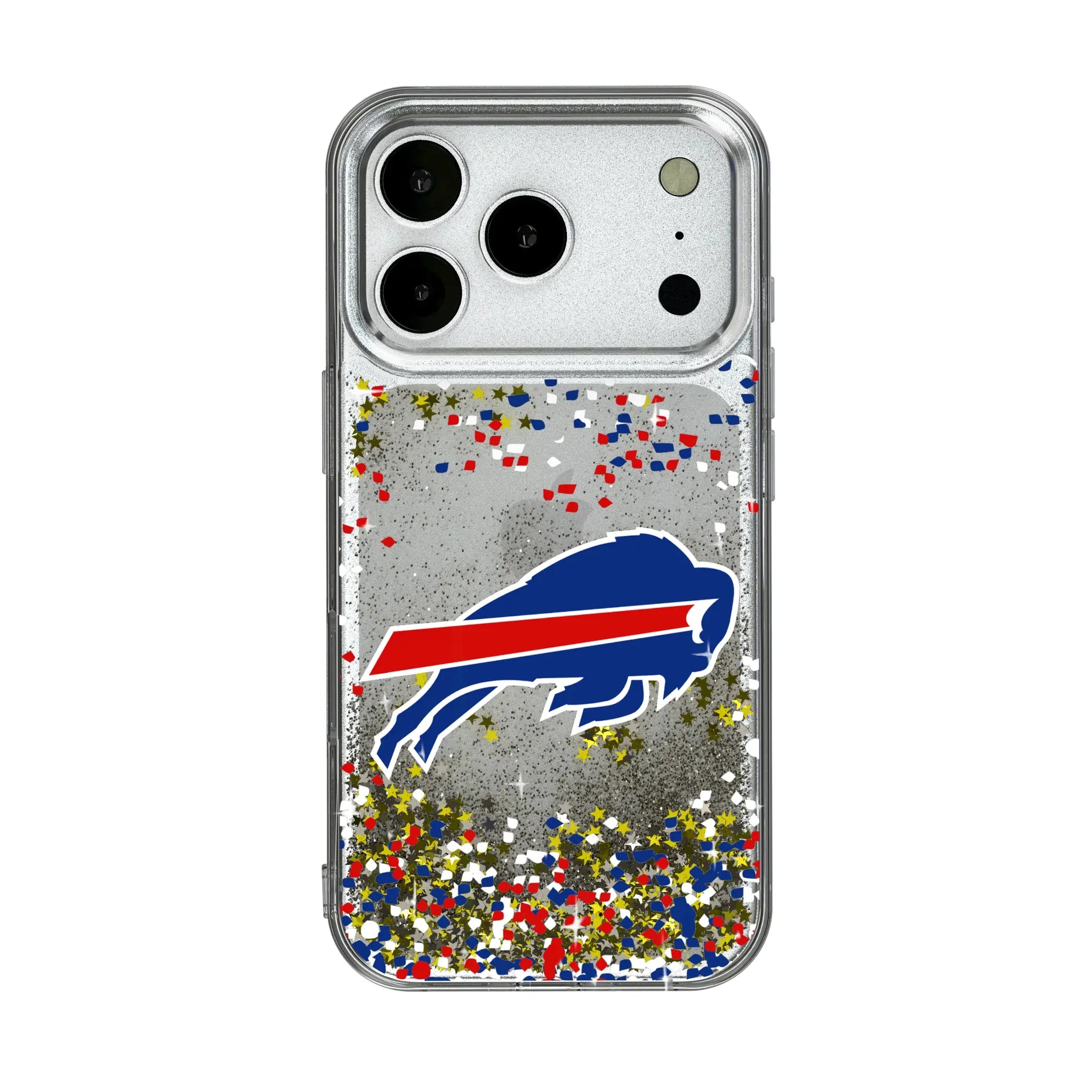 Buffalo Bills Confetti iPhone Glitter Phone Case for Apple iPhone