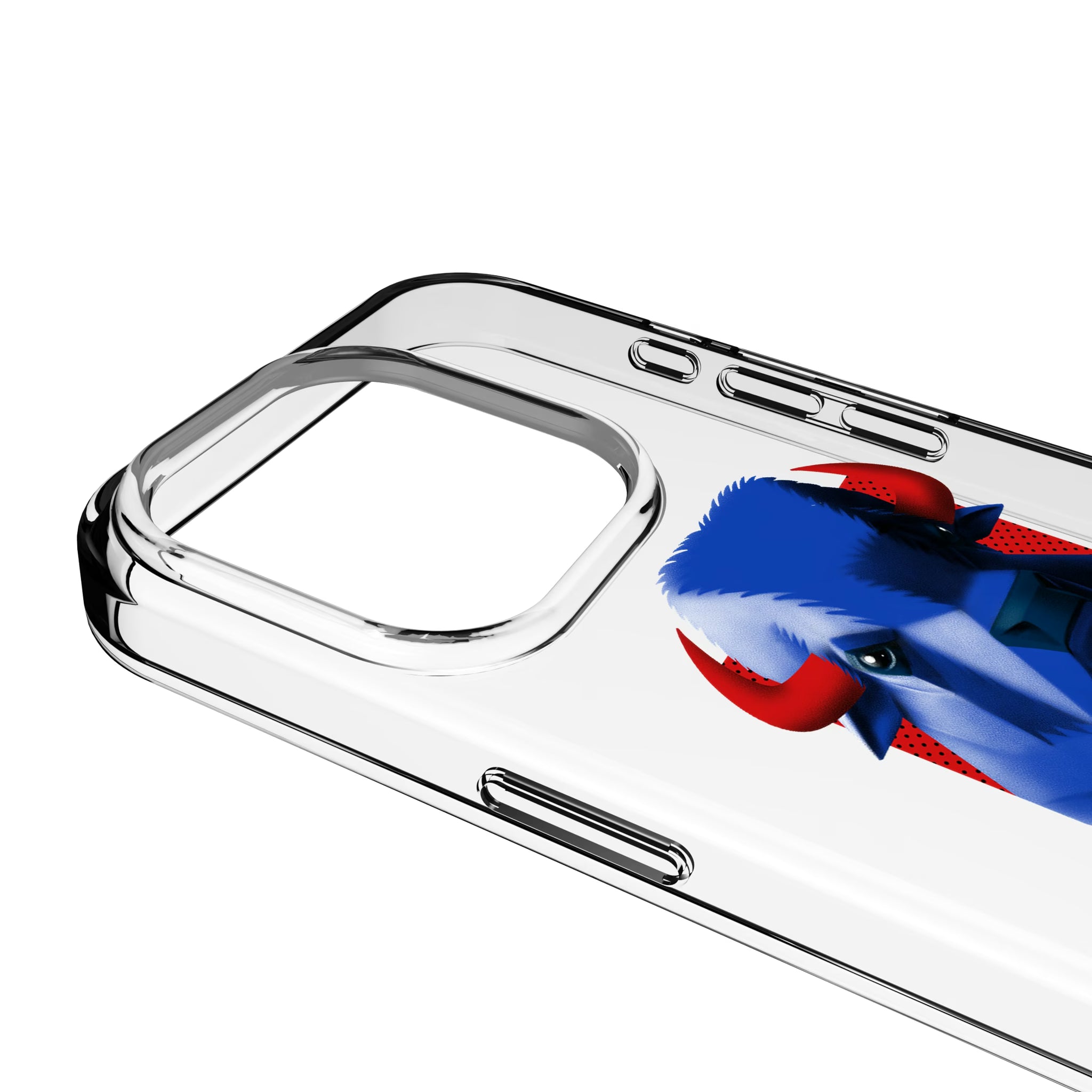 Buffalo Bills Deco iPhone Clear Phone Case for Apple iPhone - Detail