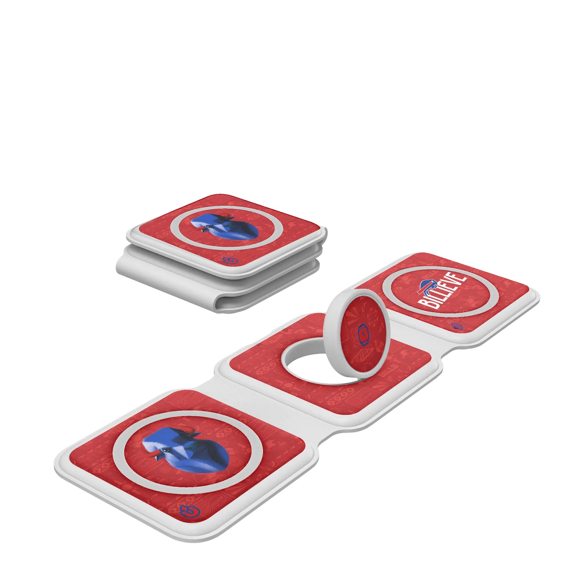 Buffalo Bills Deco Foldable 3 in 1 Charger