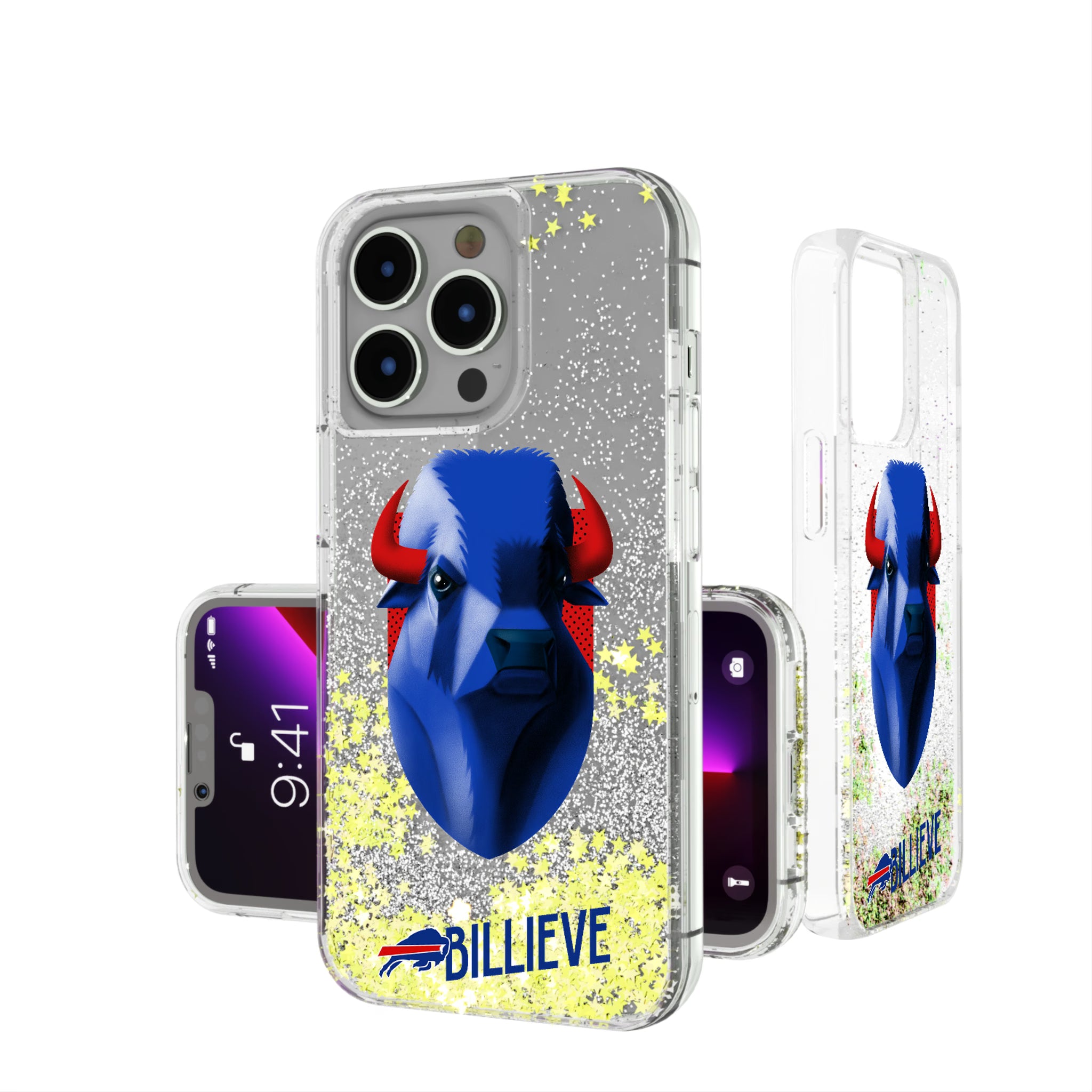 Buffalo Bills Deco iPhone Glitter Phone Case for Apple iPhone