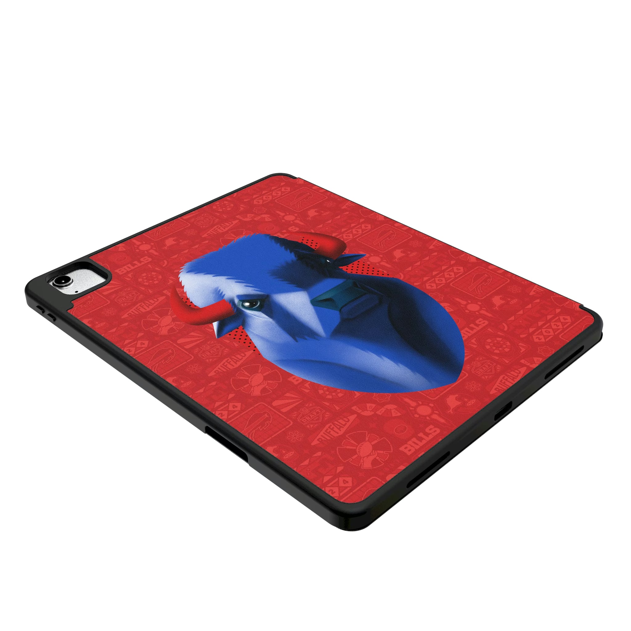 Buffalo Bills Deco iPad Tablet Case for Apple iPad - Isometric View