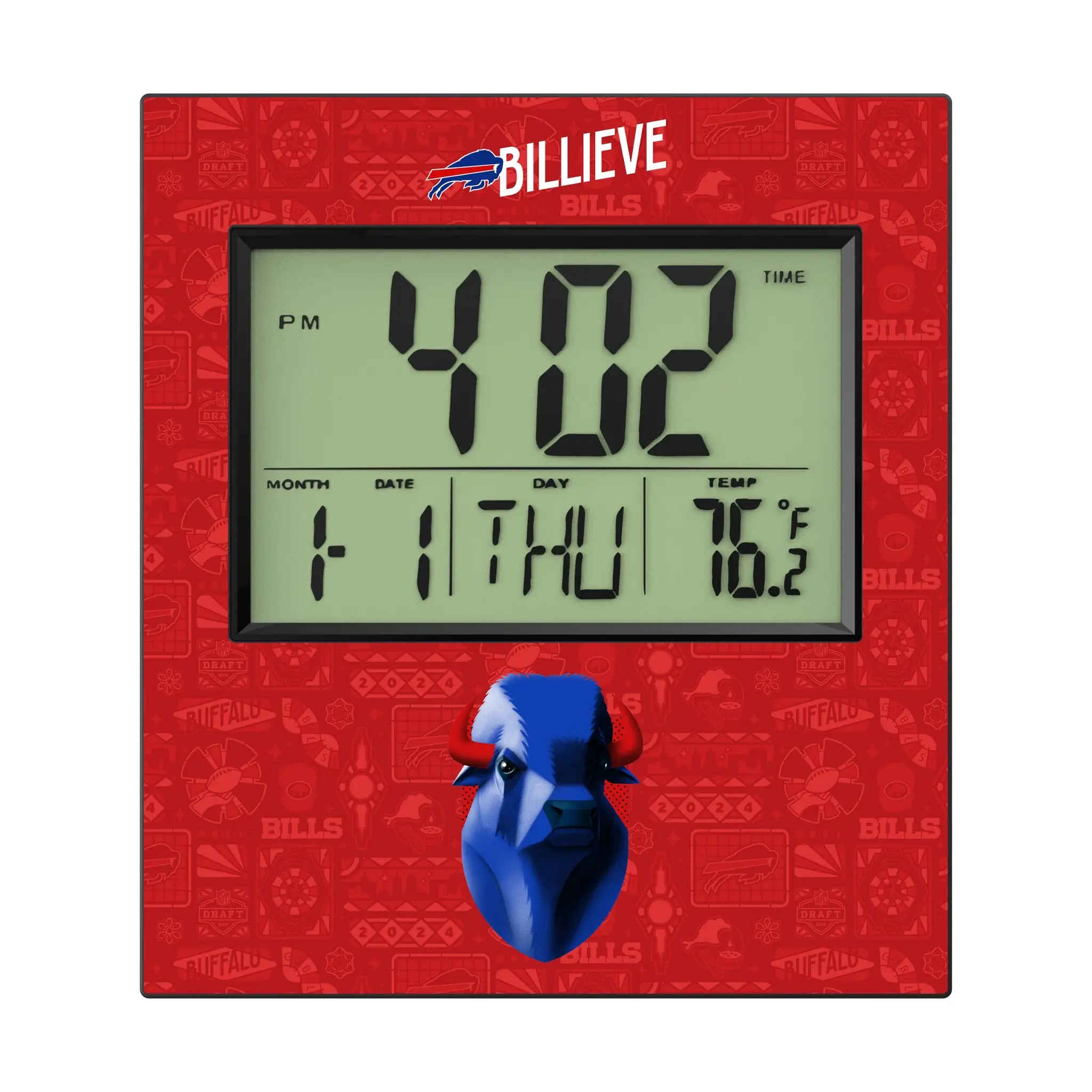 Buffalo Bills Deco Wall Clock