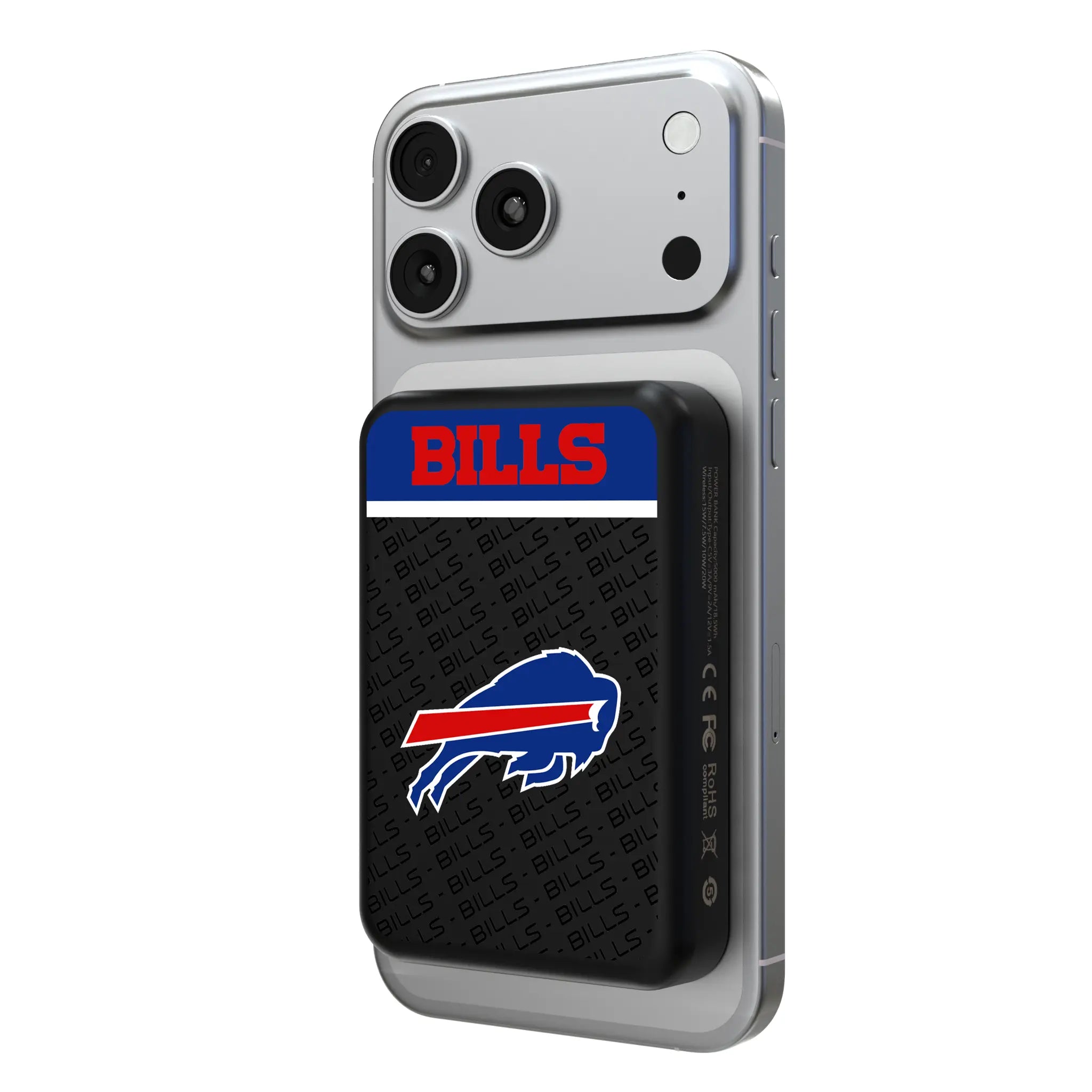 Buffalo Bills Endzone Plus Wireless Mag Power Bank