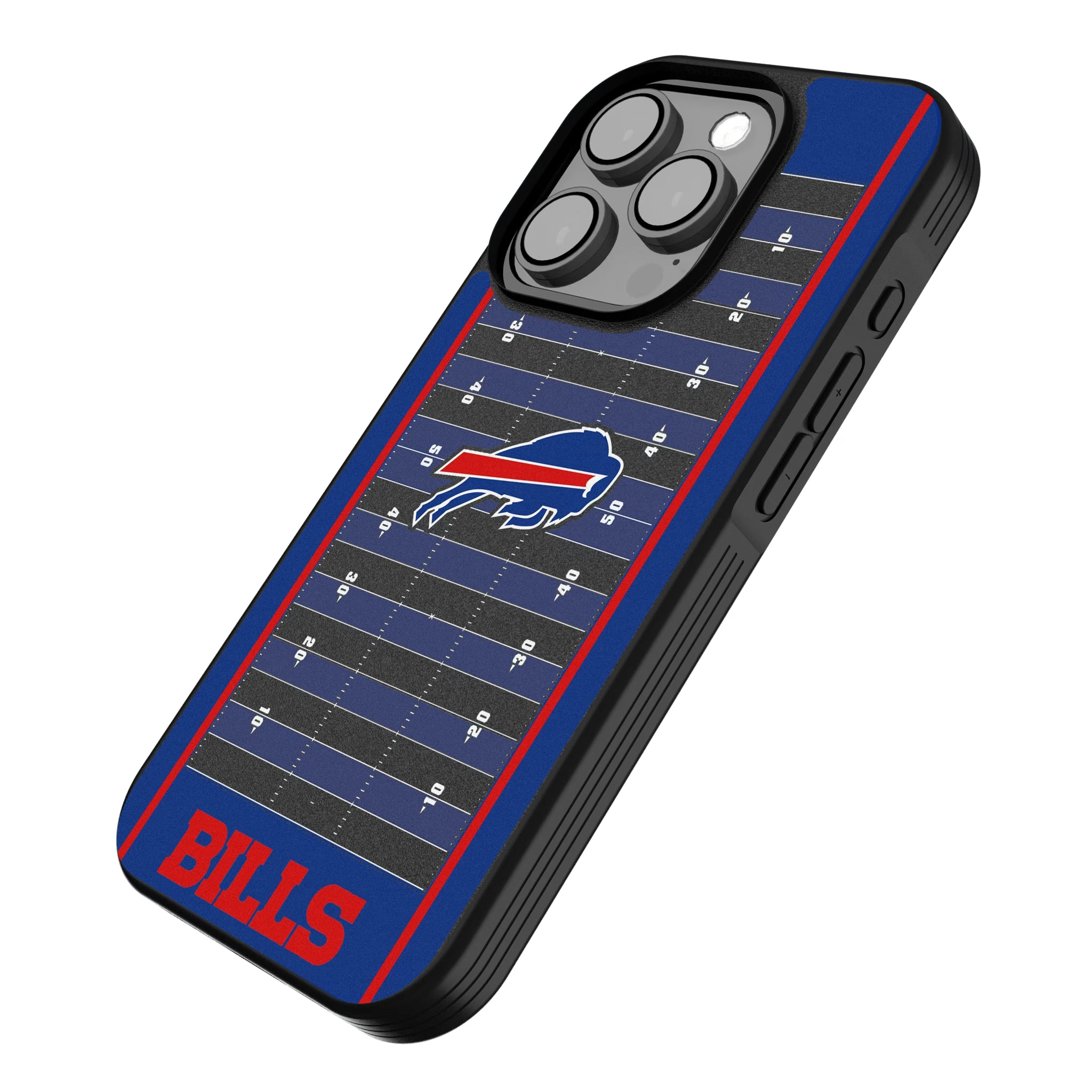 Buffalo Bills Field iPhone Bump Phone Case for Apple iPhone - Isometric View