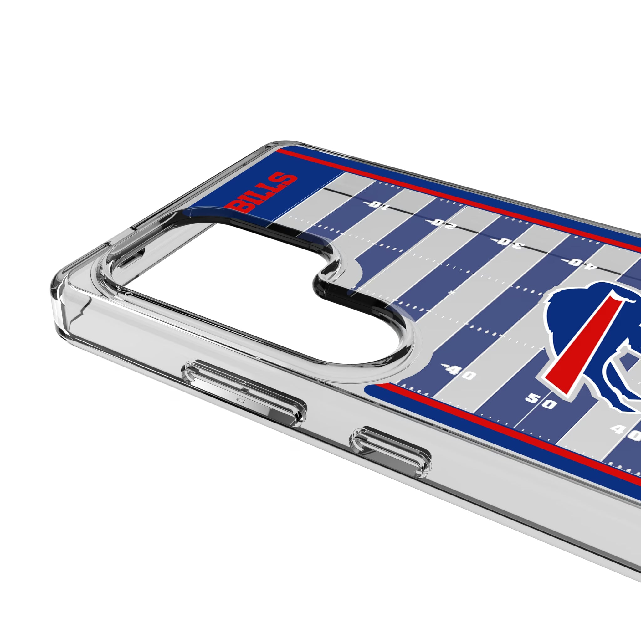 Buffalo Bills Field Galaxy Clear Phone Case for Samsung Galaxy - Detail