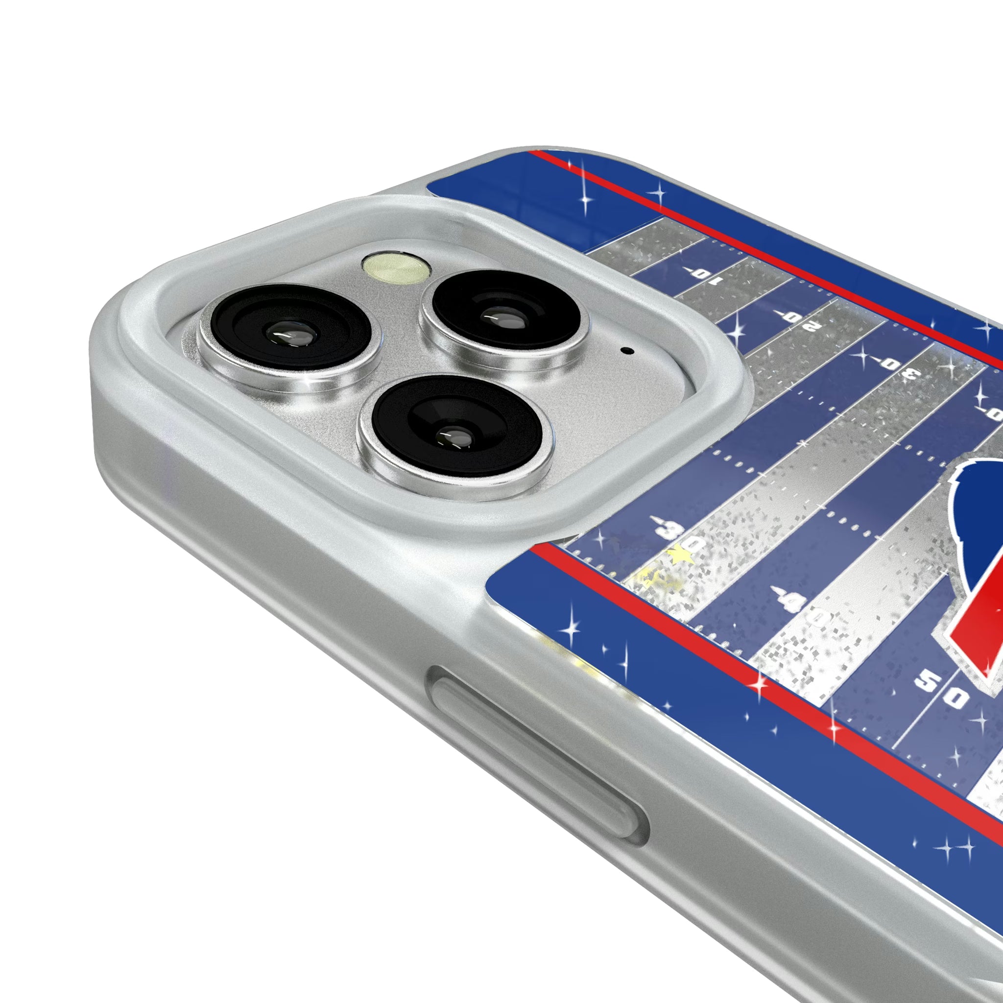 Buffalo Bills Field iPhone Glitter Phone Case for Apple iPhone - Detail#Device_iPhone 16 Pro
