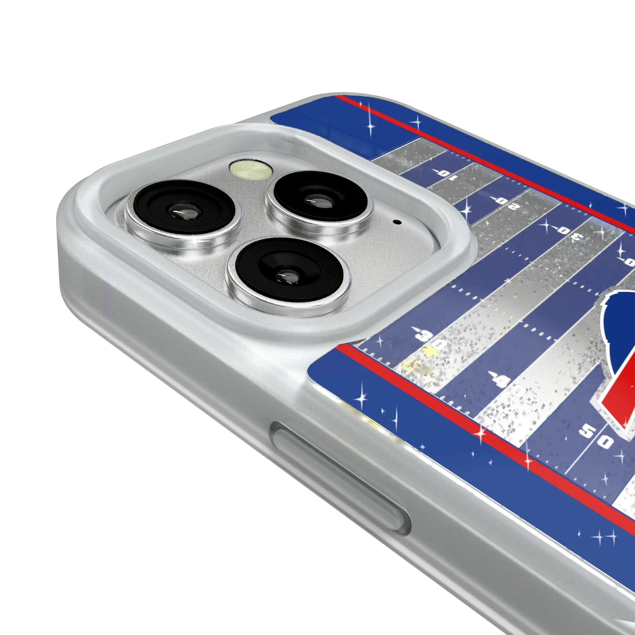 Buffalo Bills Field iPhone Glitter Phone Case for Apple iPhone - Detail