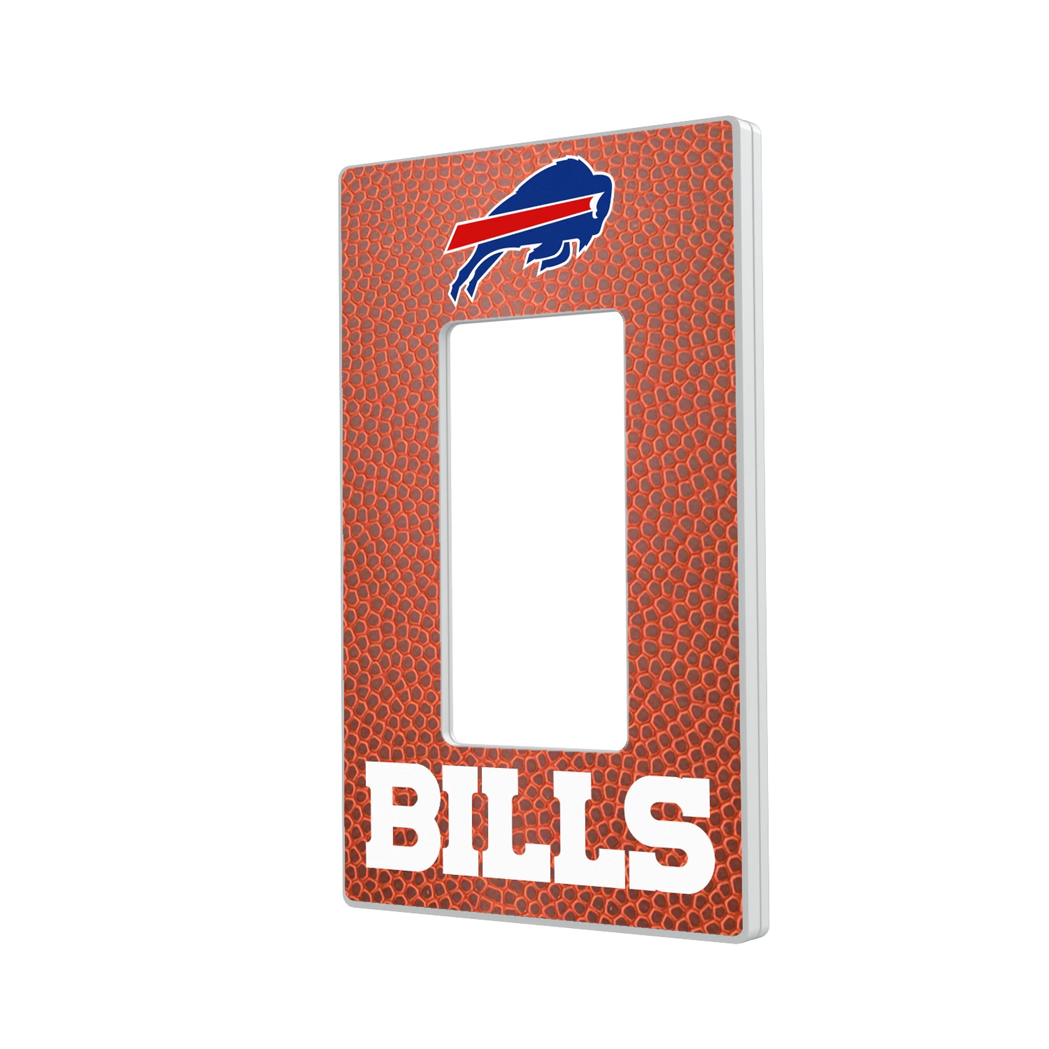 Buffalo Bills Football Hidden-Screw Light Switch Plate#Style_Single Rocker