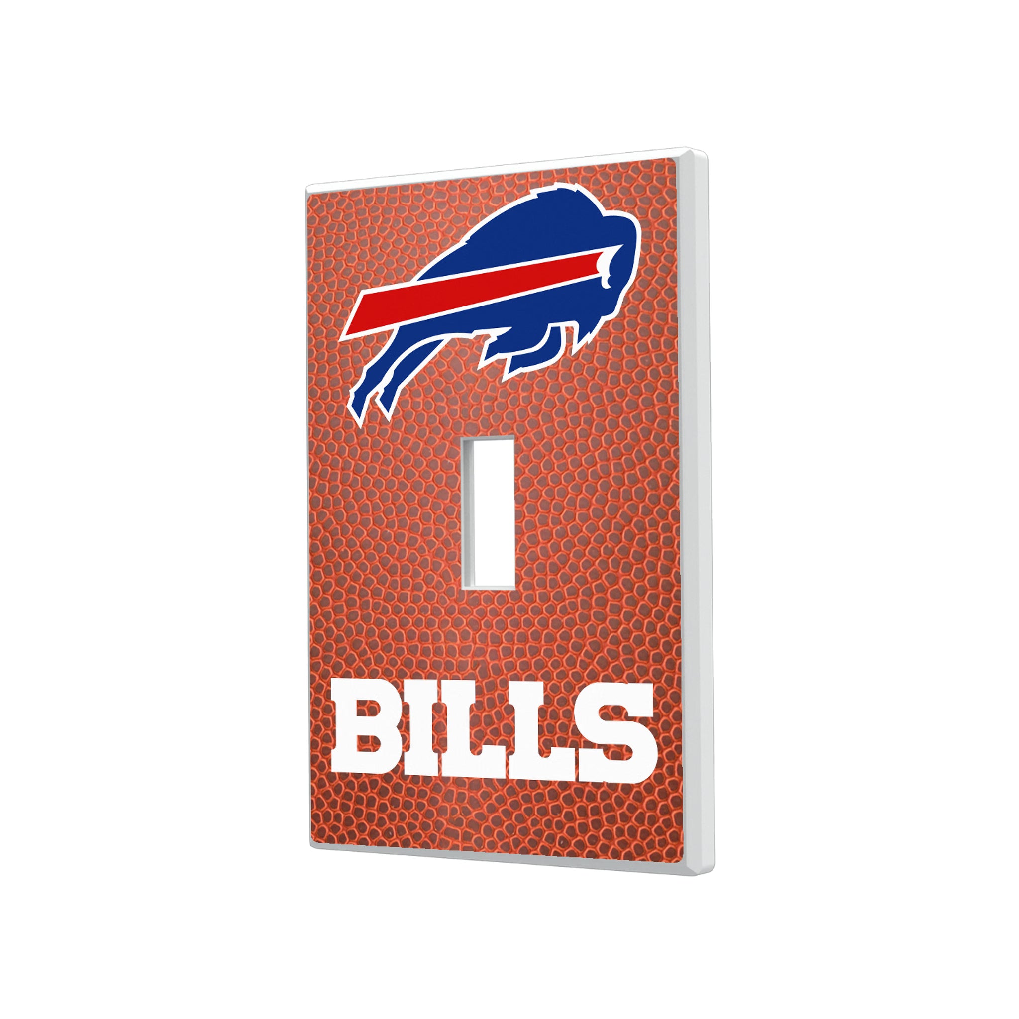 Buffalo Bills Football Hidden-Screw Light Switch Plate#Style_Single Toggle
