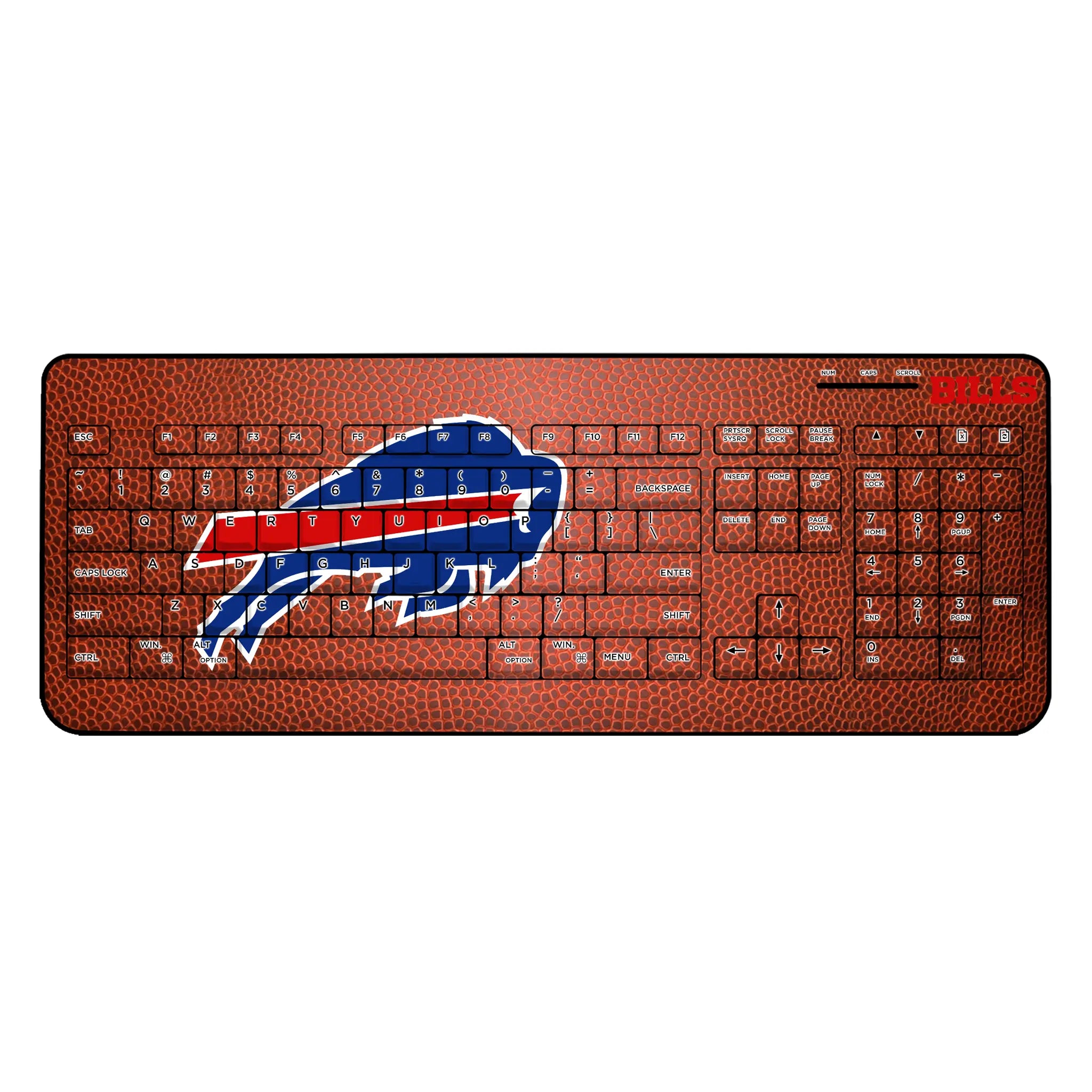 Buffalo Bills Football Wireless USB Keyboard