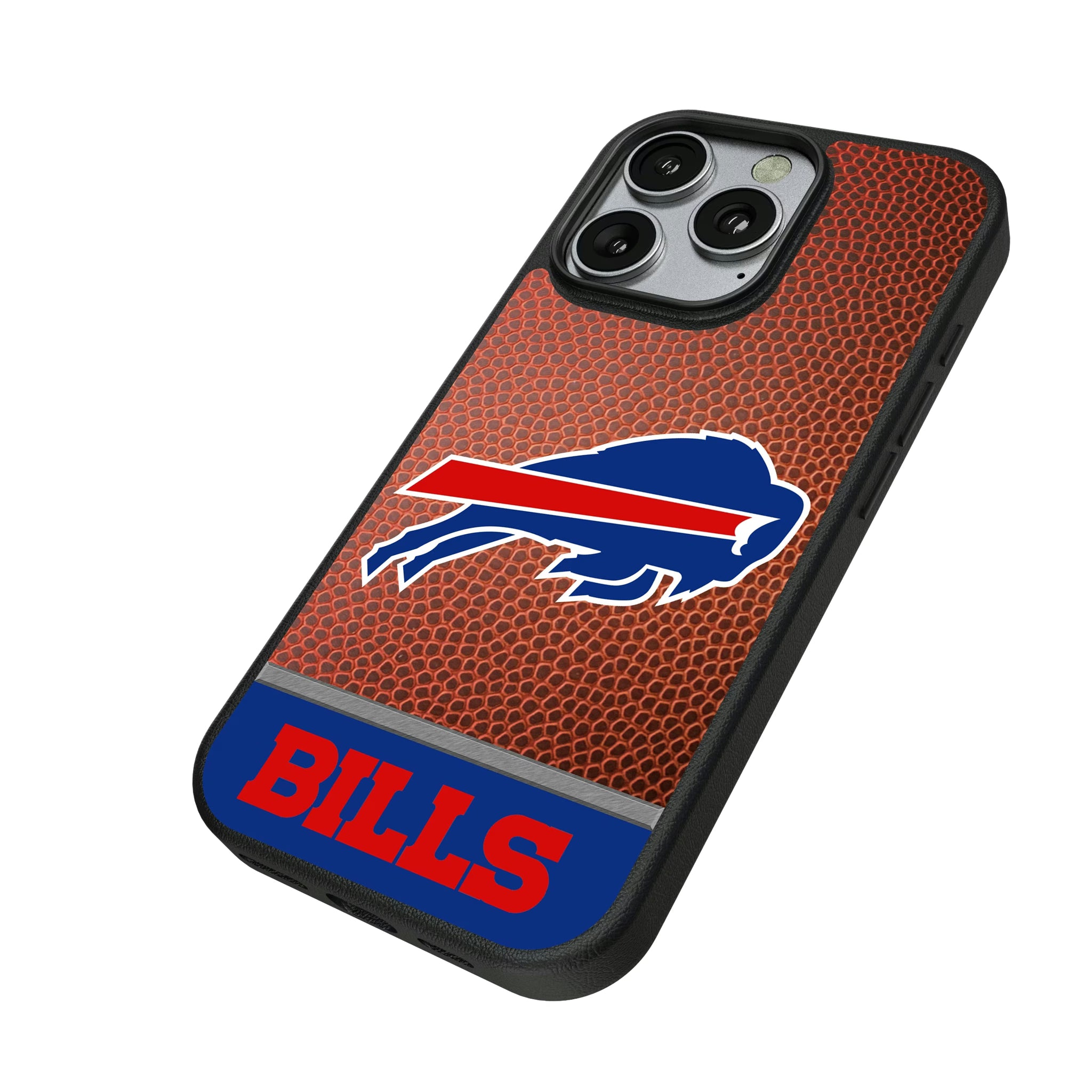 Buffalo Bills Football Wordmark iPhone MagSafe Compatible Phone Case for Apple iPhone - Isometric View