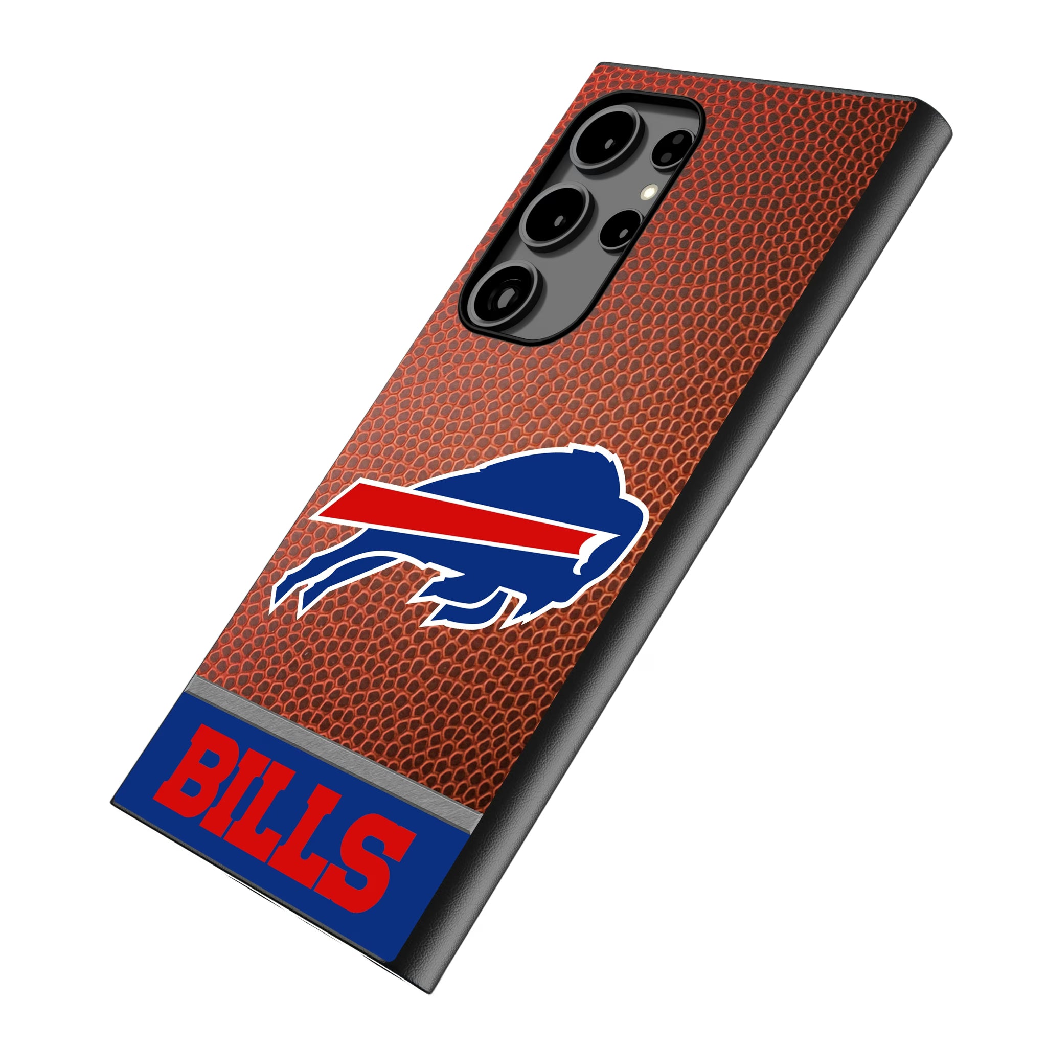Buffalo Bills Football Wordmark Galaxy MagSafe Compatible Phone Case for Samsung Galaxy - Isometric View
