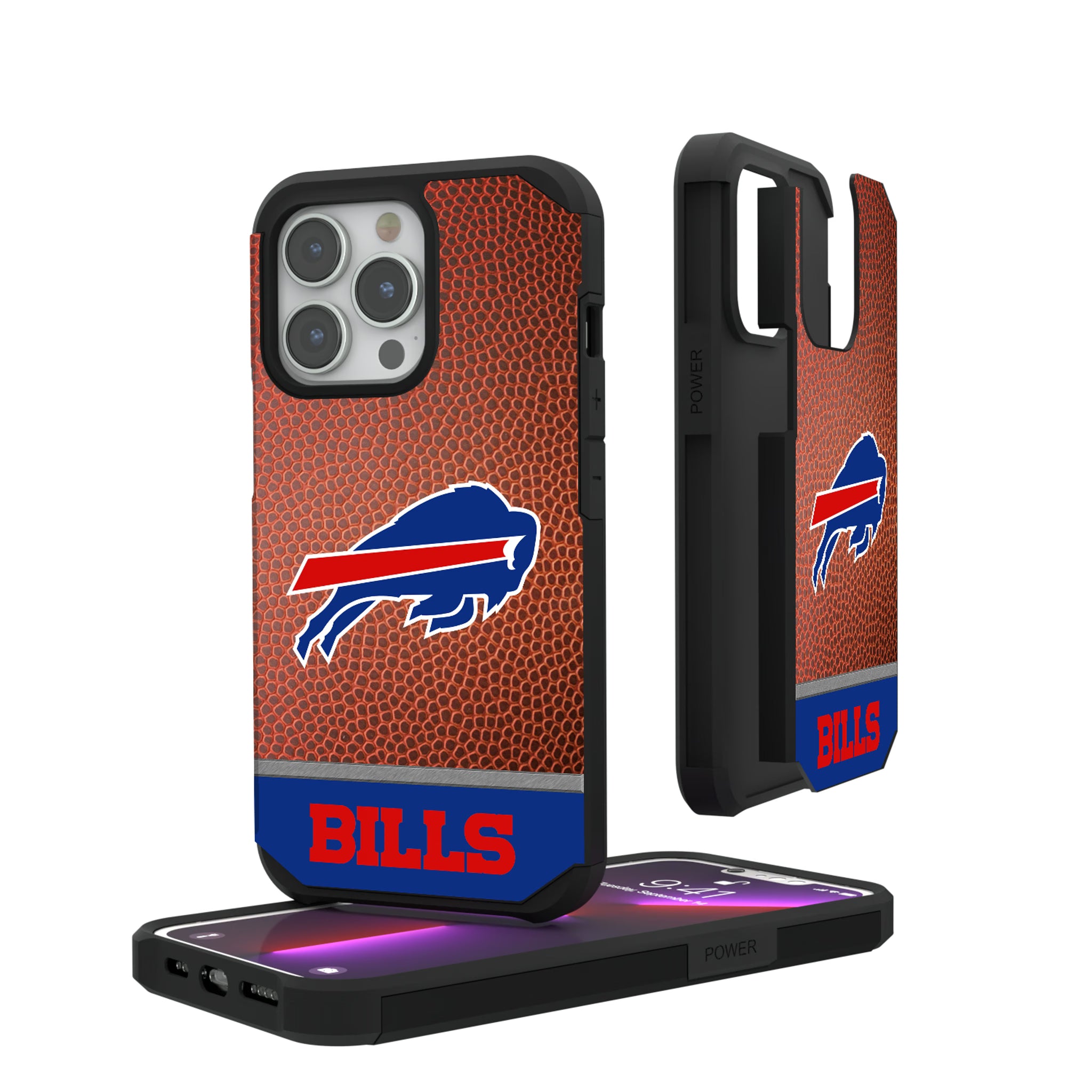 Buffalo Bills Football Wordmark iPhone Rugged Phone Case for Apple iPhone