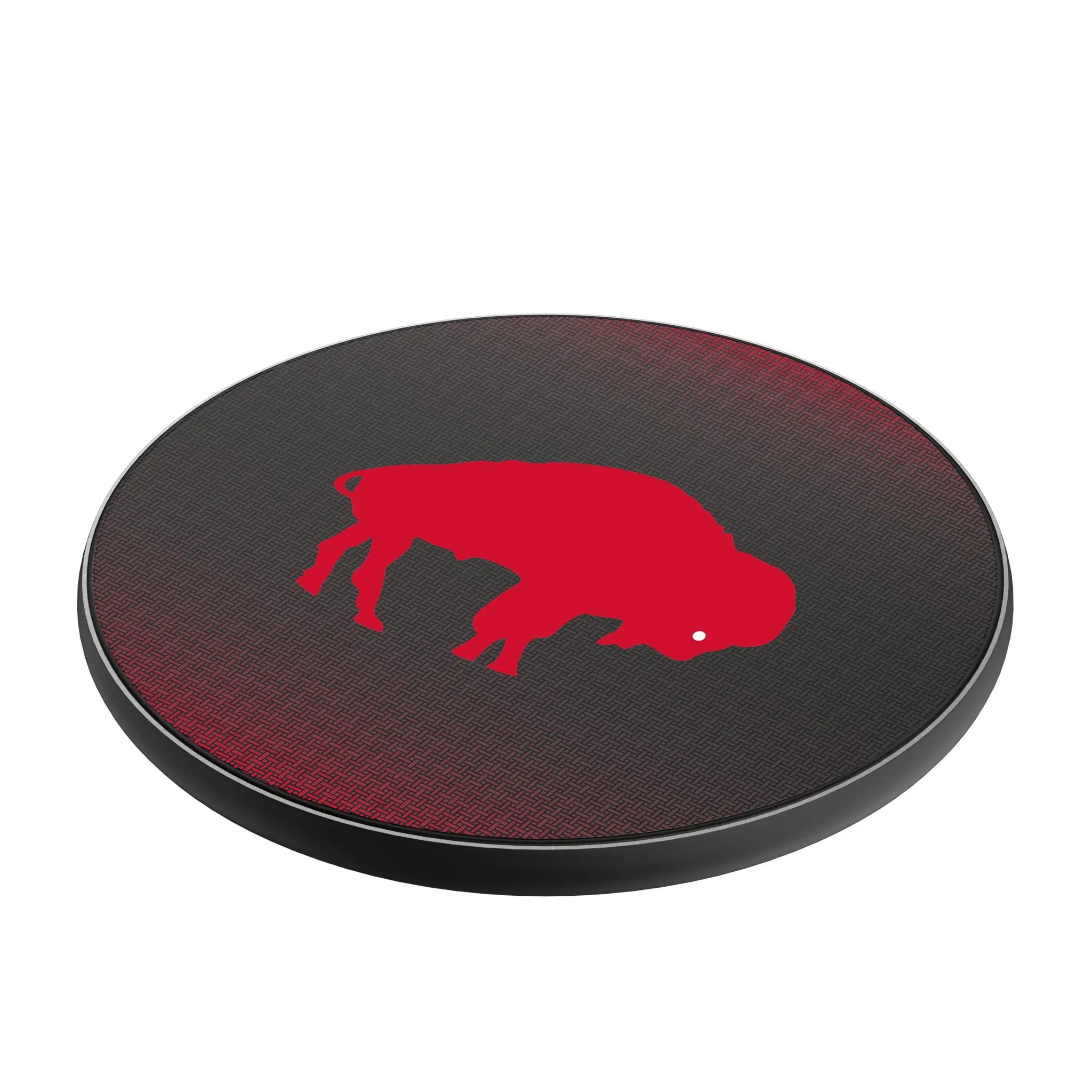Buffalo Bills Historic Collection Linen 15-Watt Wireless Charger - Isometric View