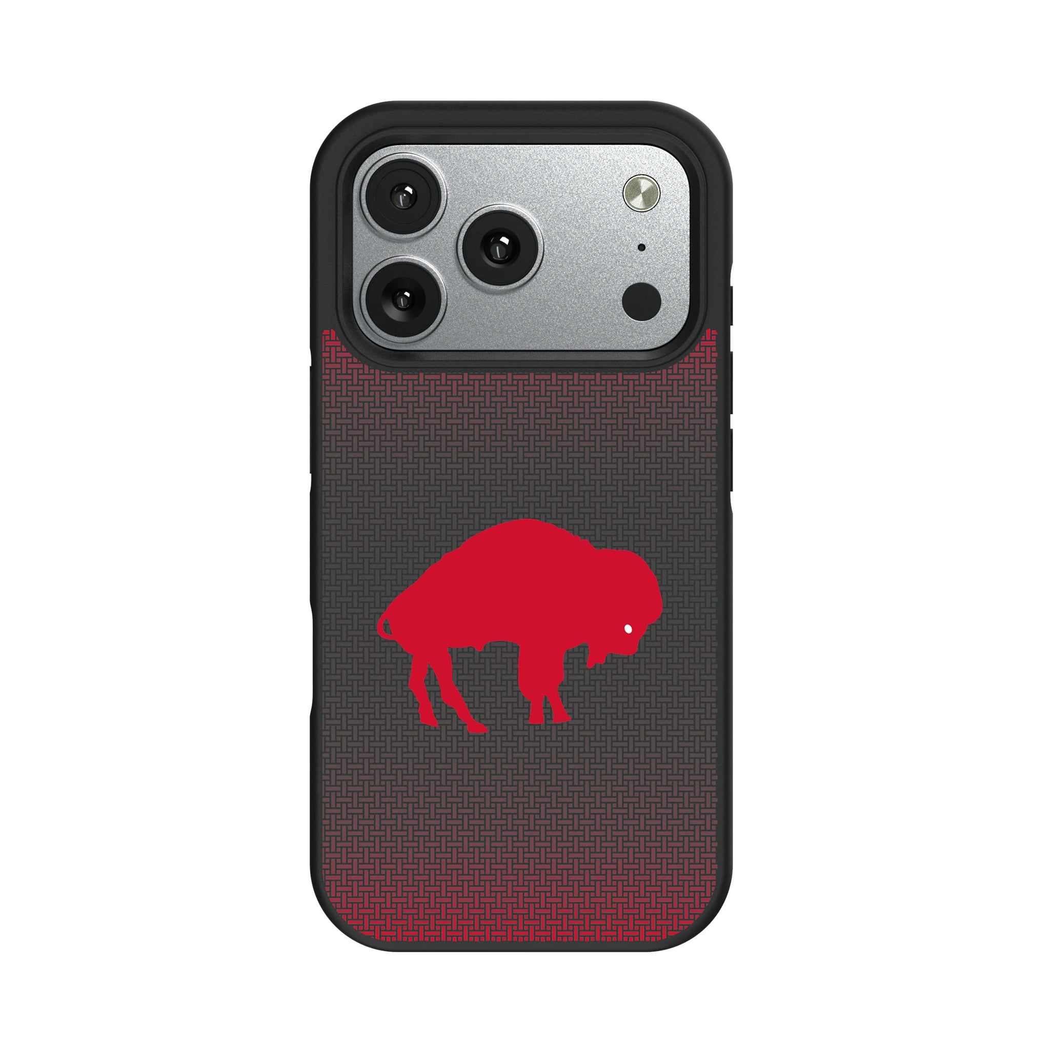 Buffalo Bills Historic Collection Linen iPhone Bump Phone Case for Apple iPhone#Device_iPhone 17 Pro