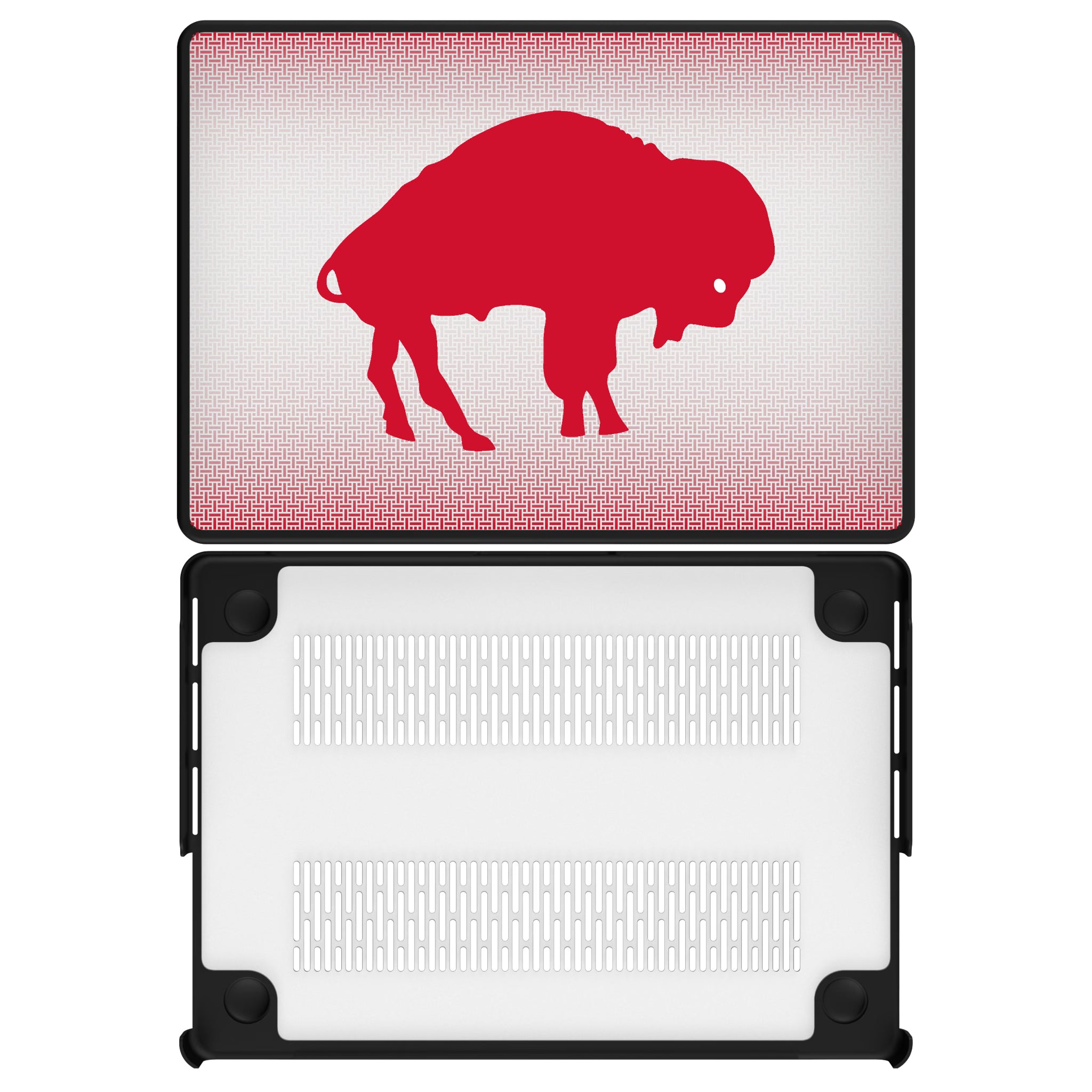 Buffalo Bills Historic Collection Linen MacBook Laptop Case for Apple MacBook#Device_MacBook Pro (14-inch, 2021) / MacBook Pro (14-inch, 2023) / MacBook Pro (14-inch, 2024)