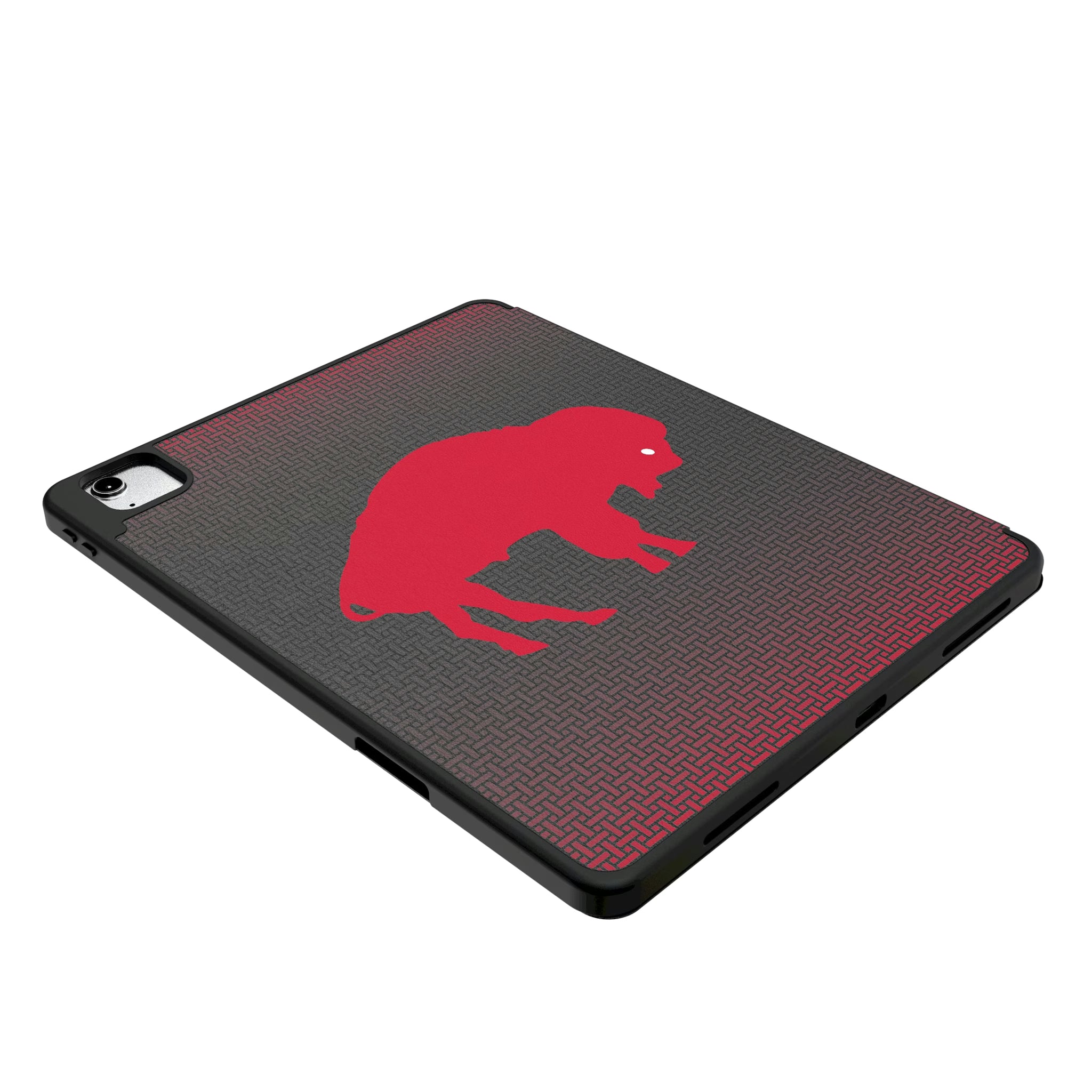 Buffalo Bills Historic Collection Linen iPad Tablet Case for Apple iPad - Isometric View