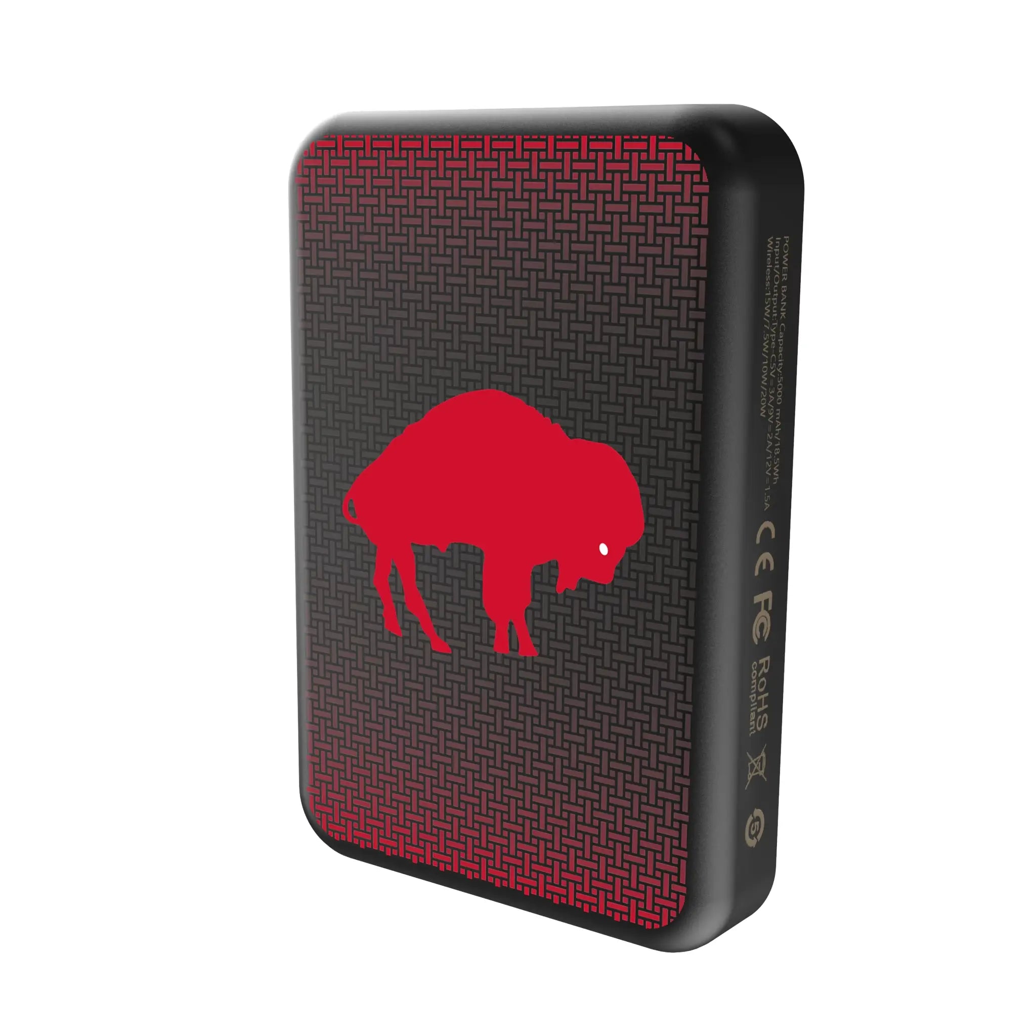Buffalo Bills Historic Collection Linen Wireless Mag Power Bank