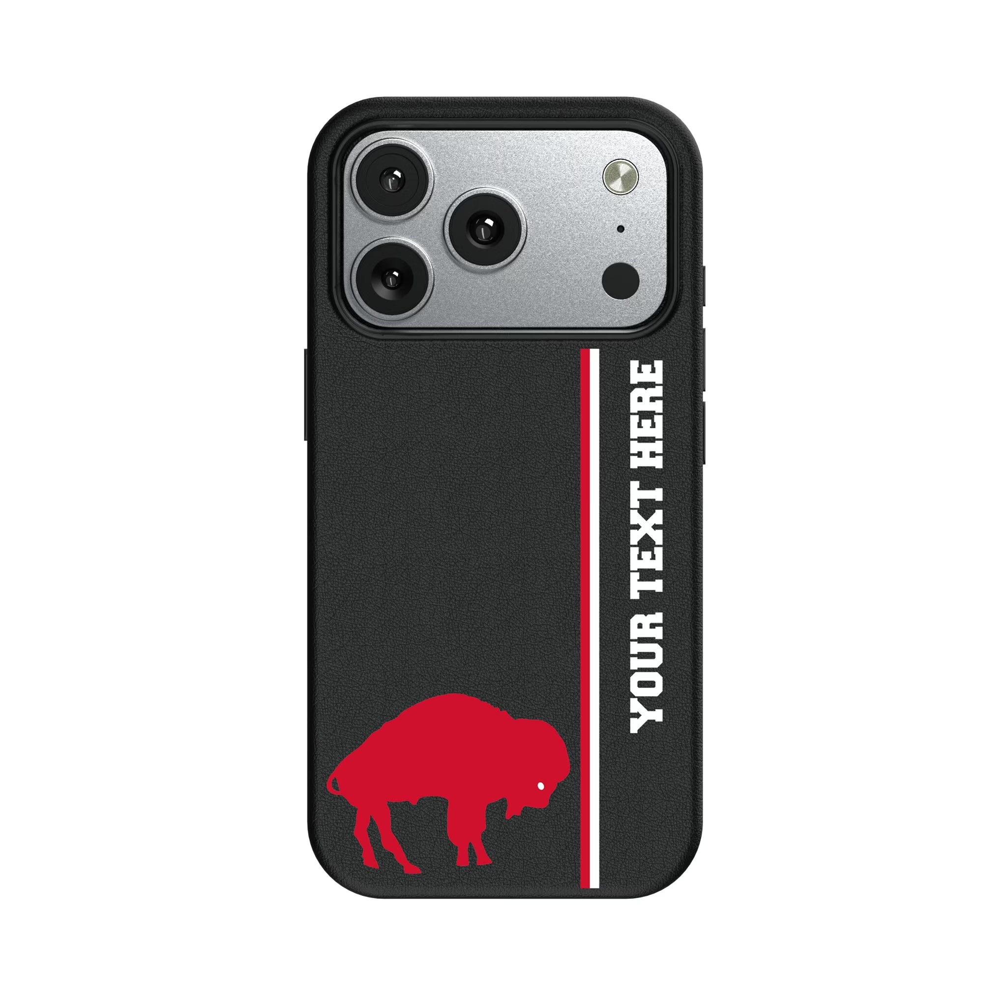 Buffalo Bills Historic Collection Personalized Sidebard iPhone MagSafe Compatible Phone Case for Apple iPhone#Device_iPhone 17 Pro