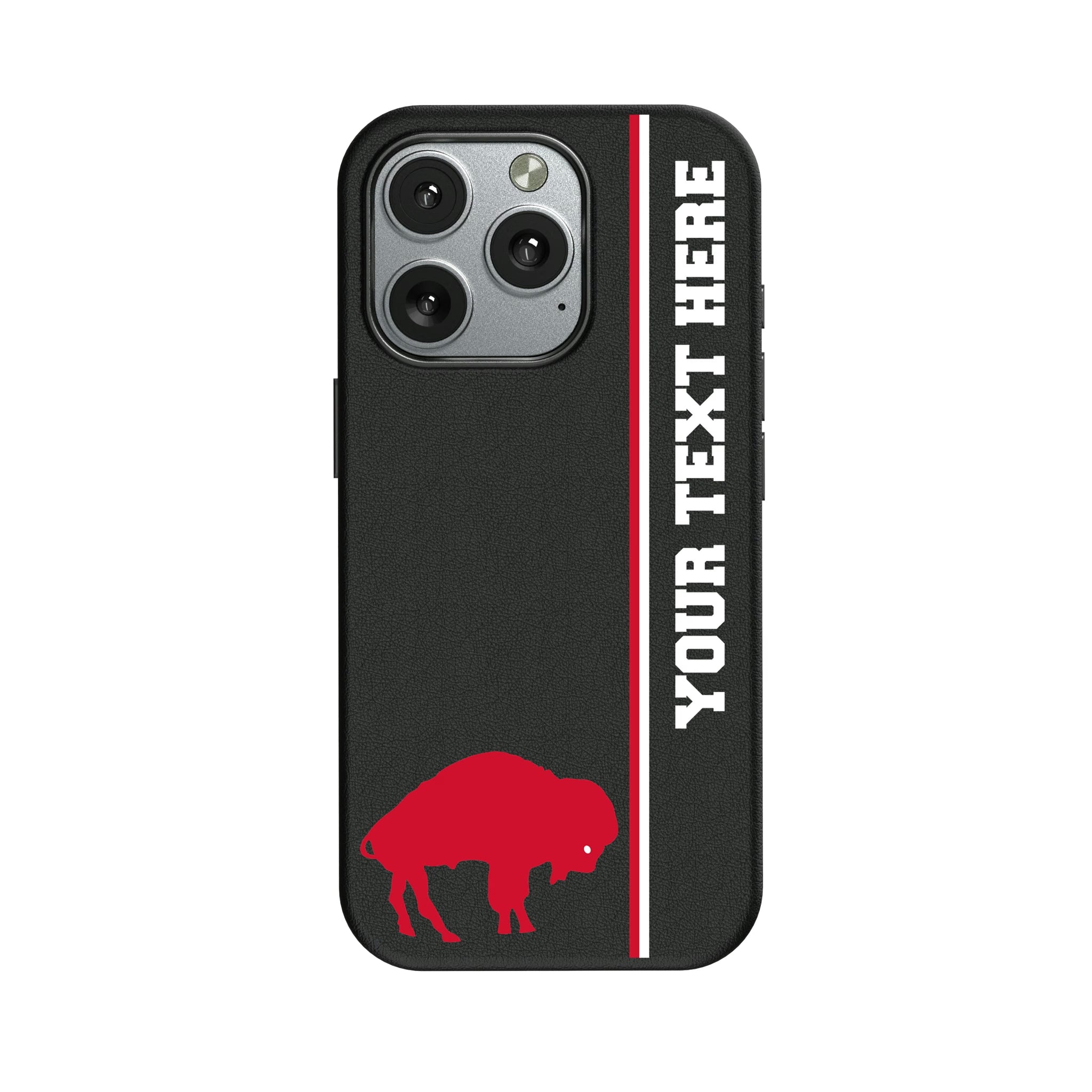 Buffalo Bills Historic Collection Personalized Sidebard iPhone MagSafe Compatible Phone Case for Apple iPhone
