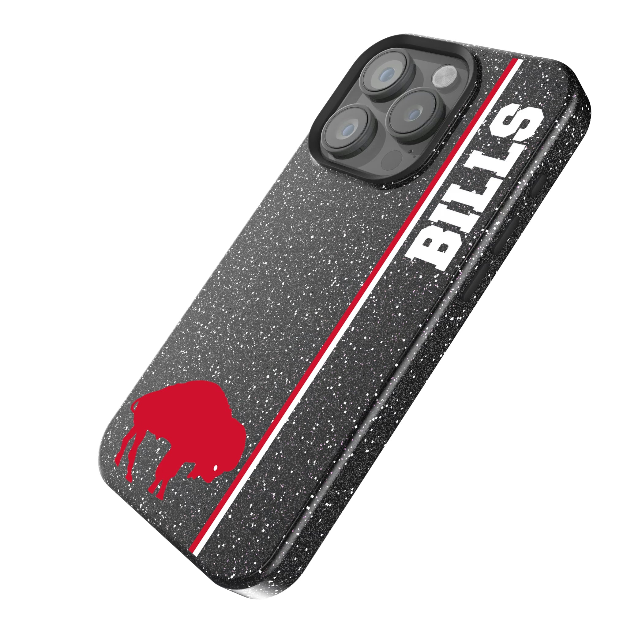 Buffalo Bills Historic Collection Sidebar iPhone Bling Phone Case for Apple iPhone - Isometric View