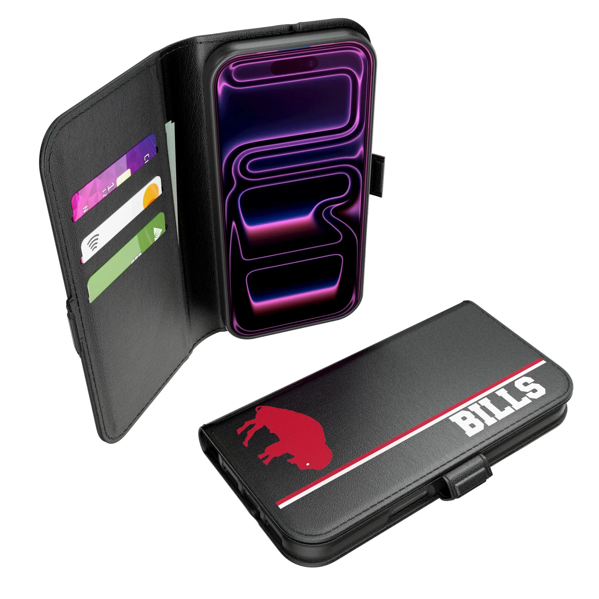 Buffalo Bills Historic Collection Sidebar iPhone Folio Phone Case for Apple iPhone#Device_iPhone 17 Pro
