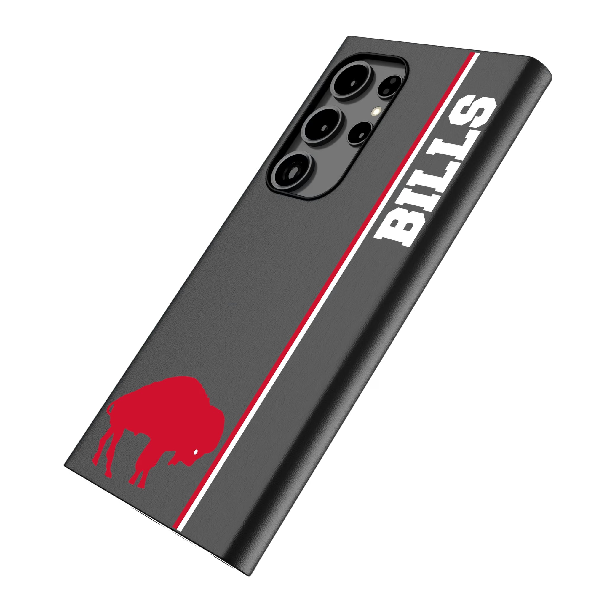Buffalo Bills Historic Collection Sidebar Galaxy MagSafe Compatible Phone Case for Samsung Galaxy - Isometric View