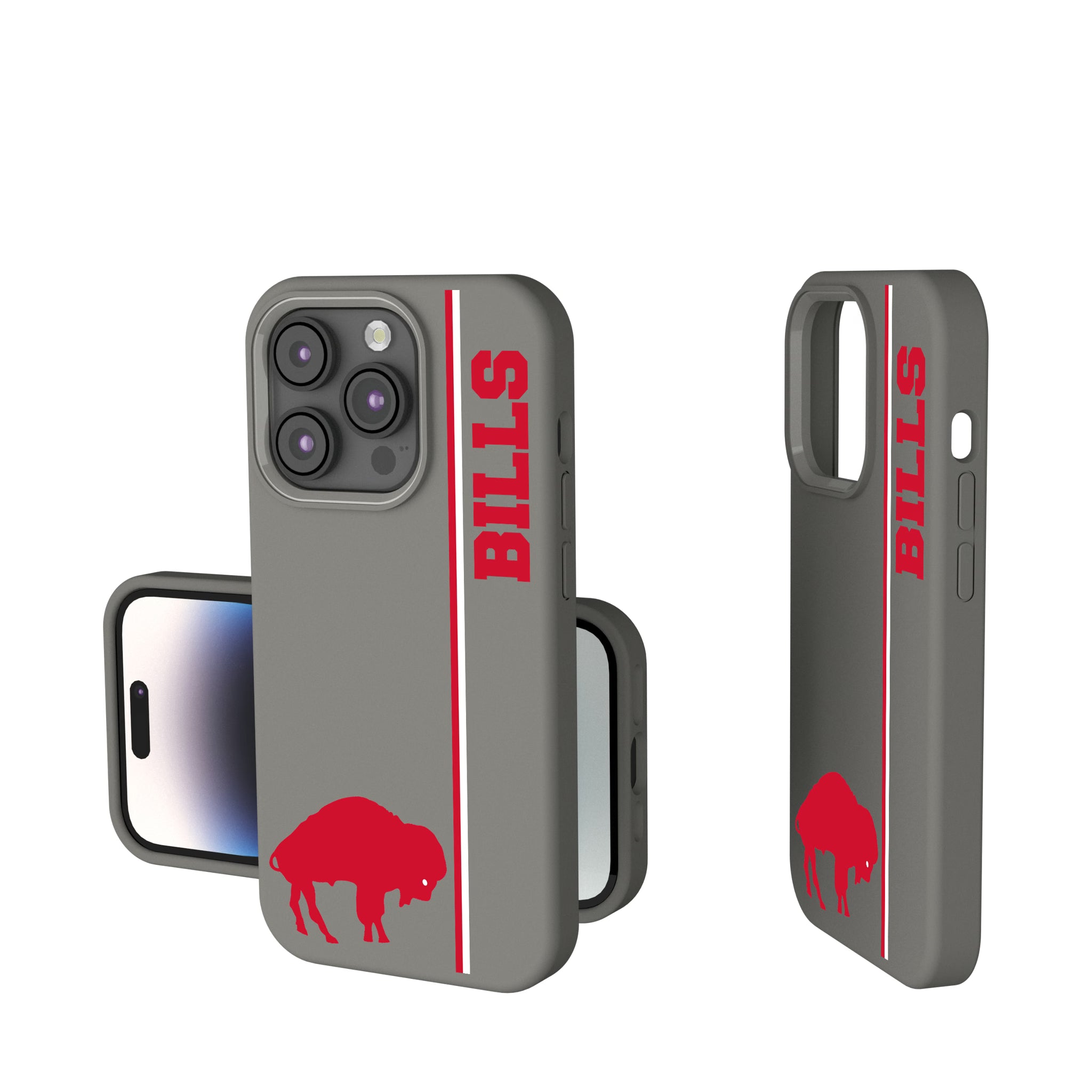 Buffalo Bills Historic Collection Sidebar iPhone Soft Touch Phone Case for Apple iPhone