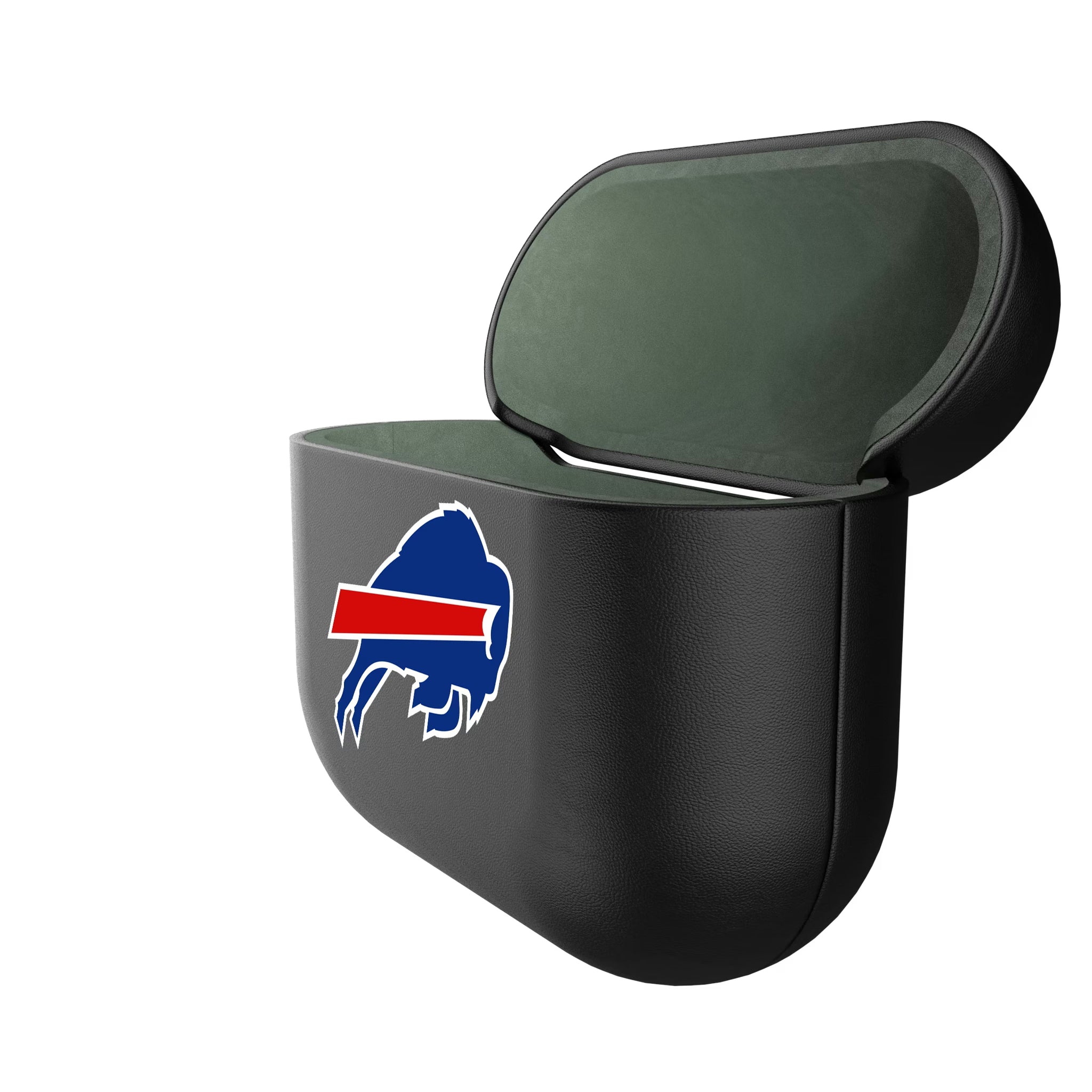 Buffalo Bills Insignia AirPods AirPod Case Cover - Isometric View#Device_AirPods 3rd Gen