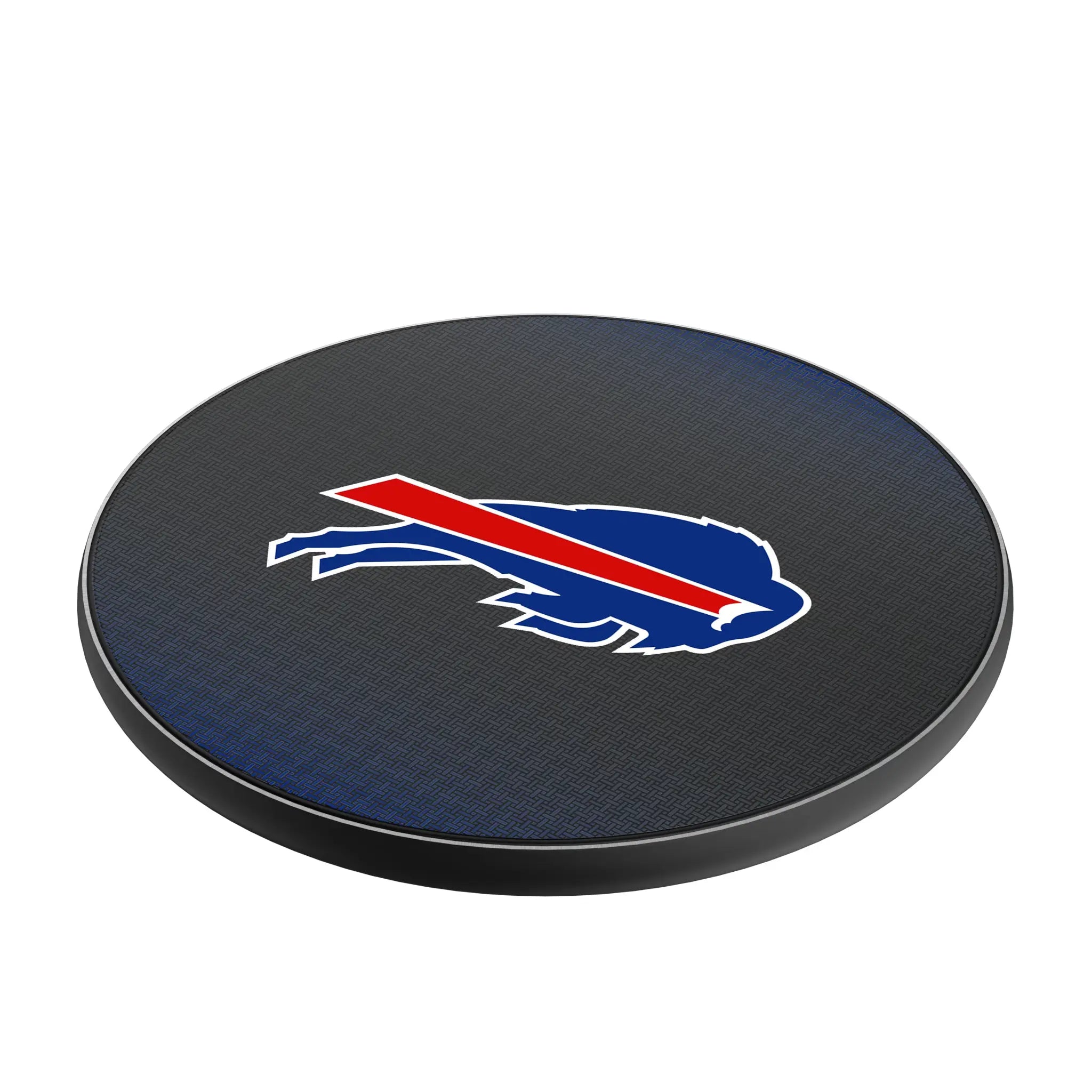 Buffalo Bills Linen 15-Watt Wireless Charger - Isometric View
