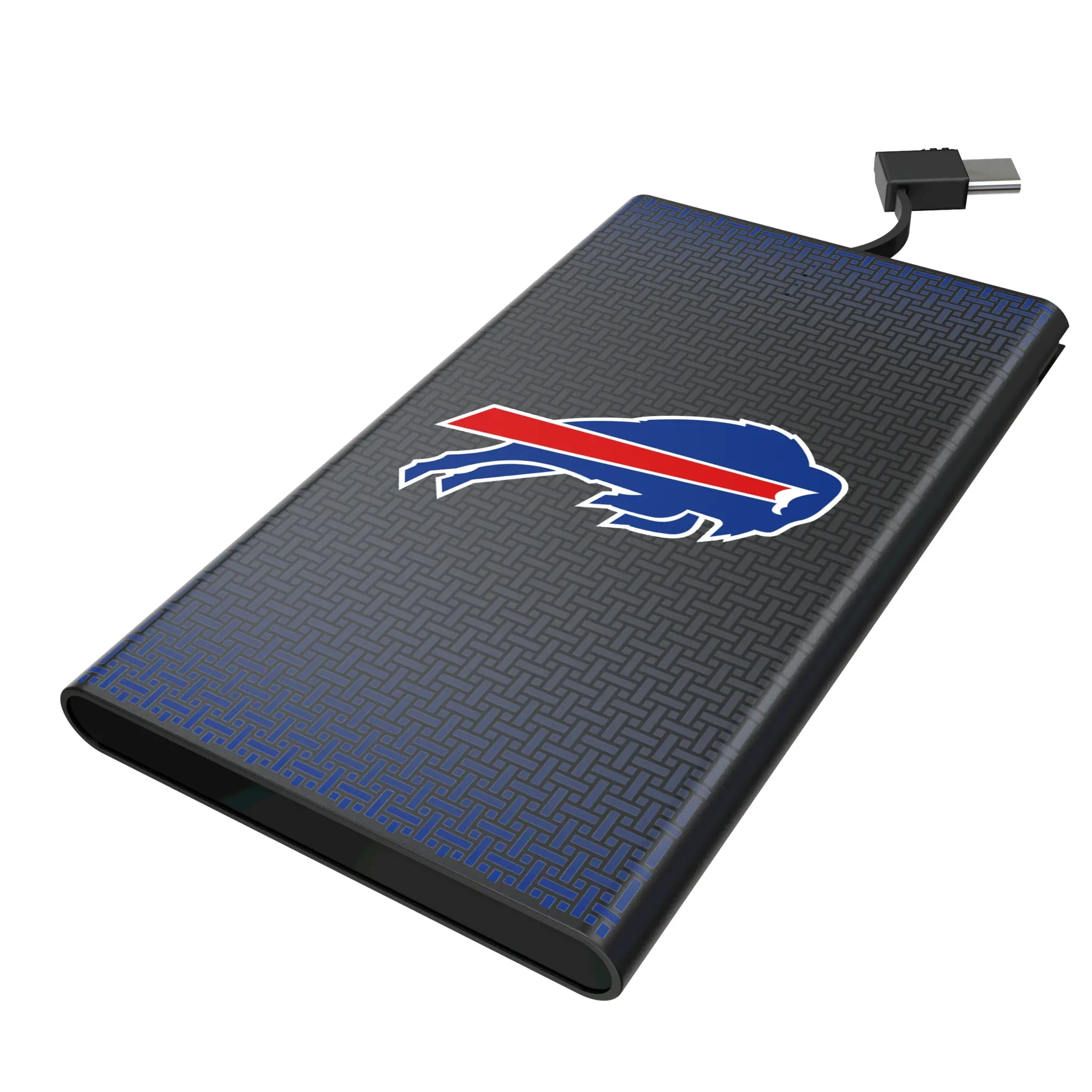 Buffalo Bills Linen 5000mAh Flat Power Bank