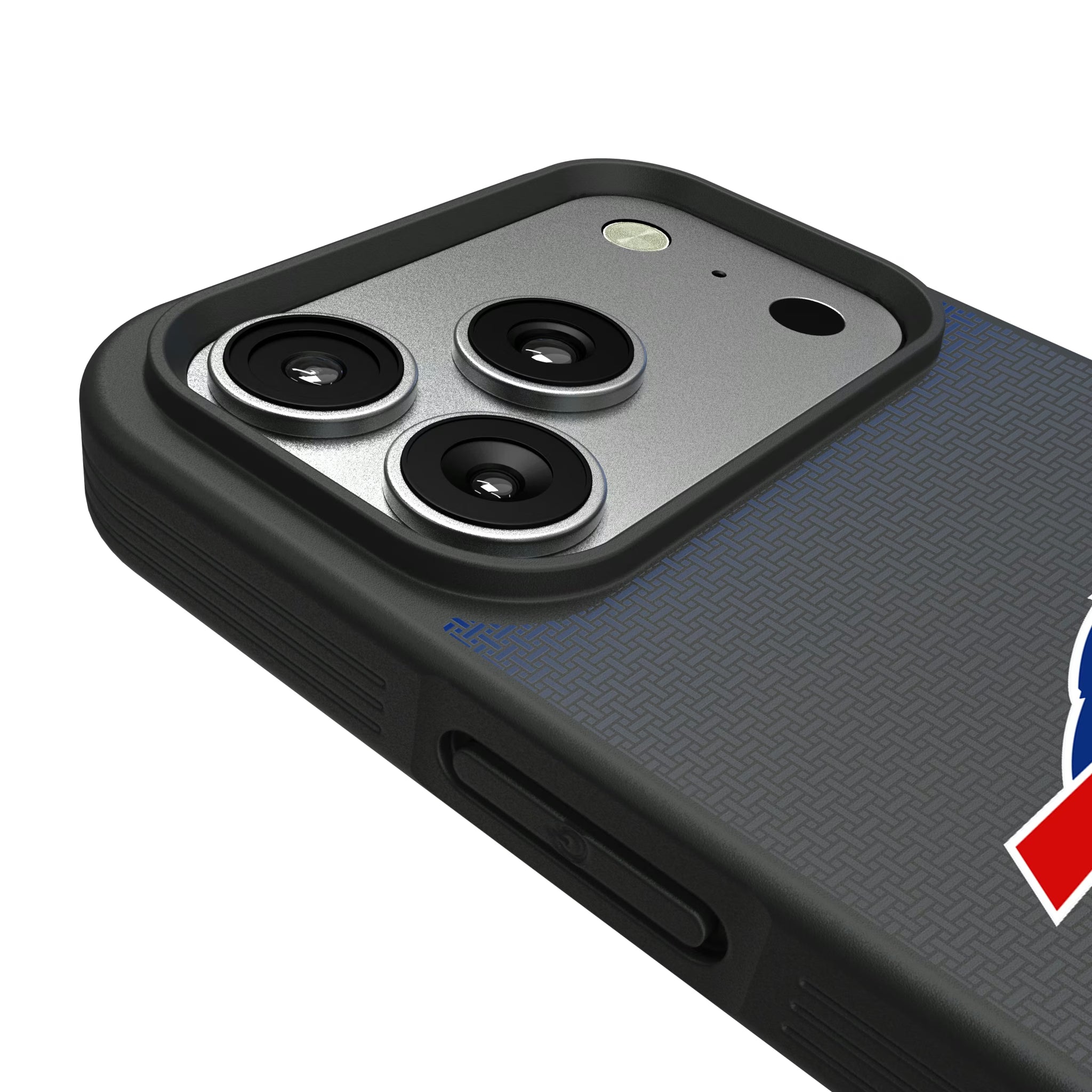 Buffalo Bills Linen iPhone Bump Phone Case for Apple iPhone - Detail#Device_iPhone 17 Pro
