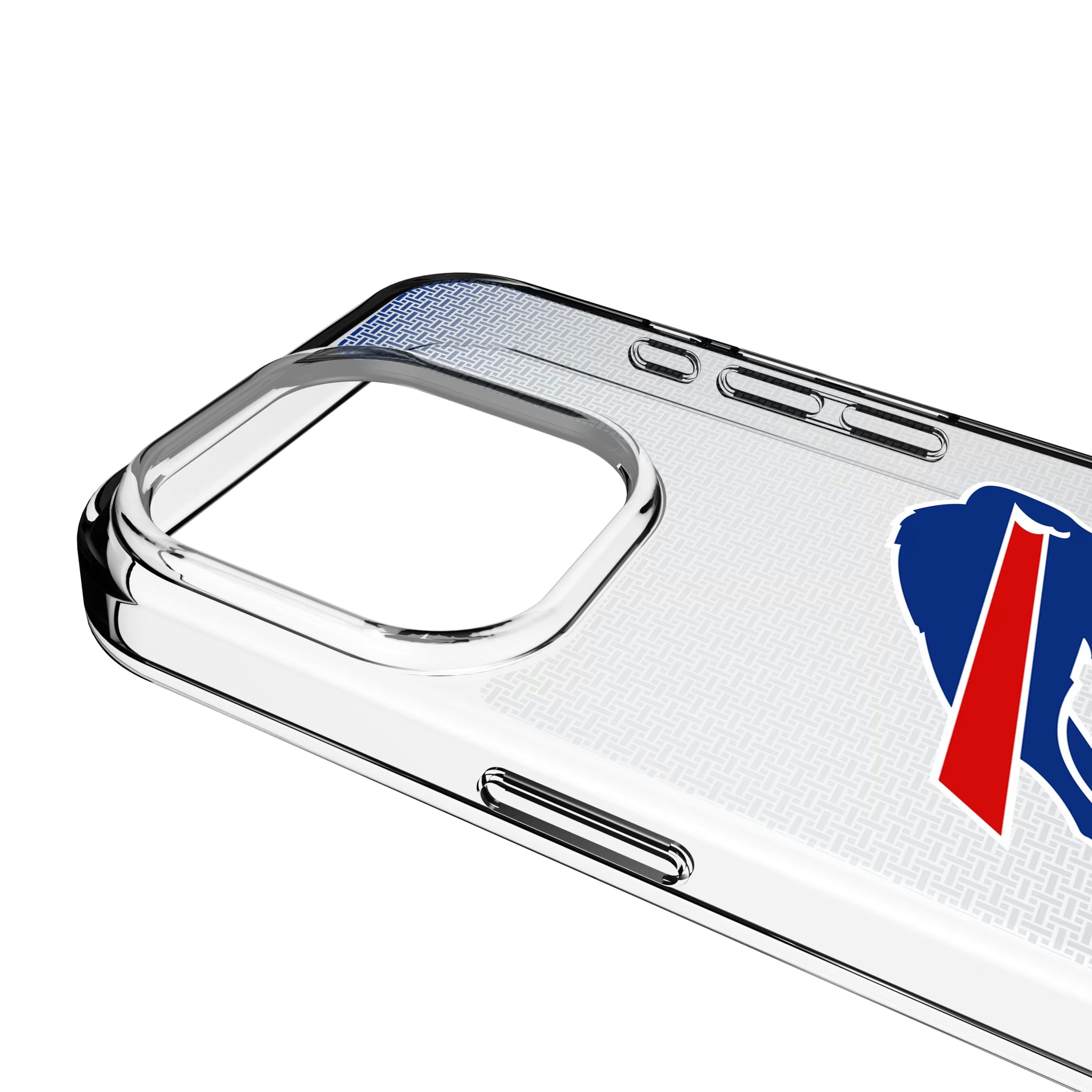 Buffalo Bills Linen iPhone Clear Phone Case for Apple iPhone - Detail