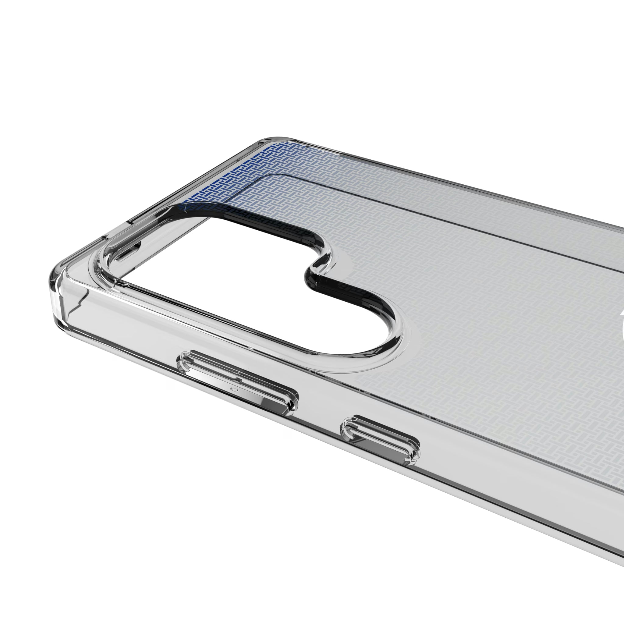 Buffalo Bills Linen Galaxy Clear Phone Case for Samsung Galaxy - Detail