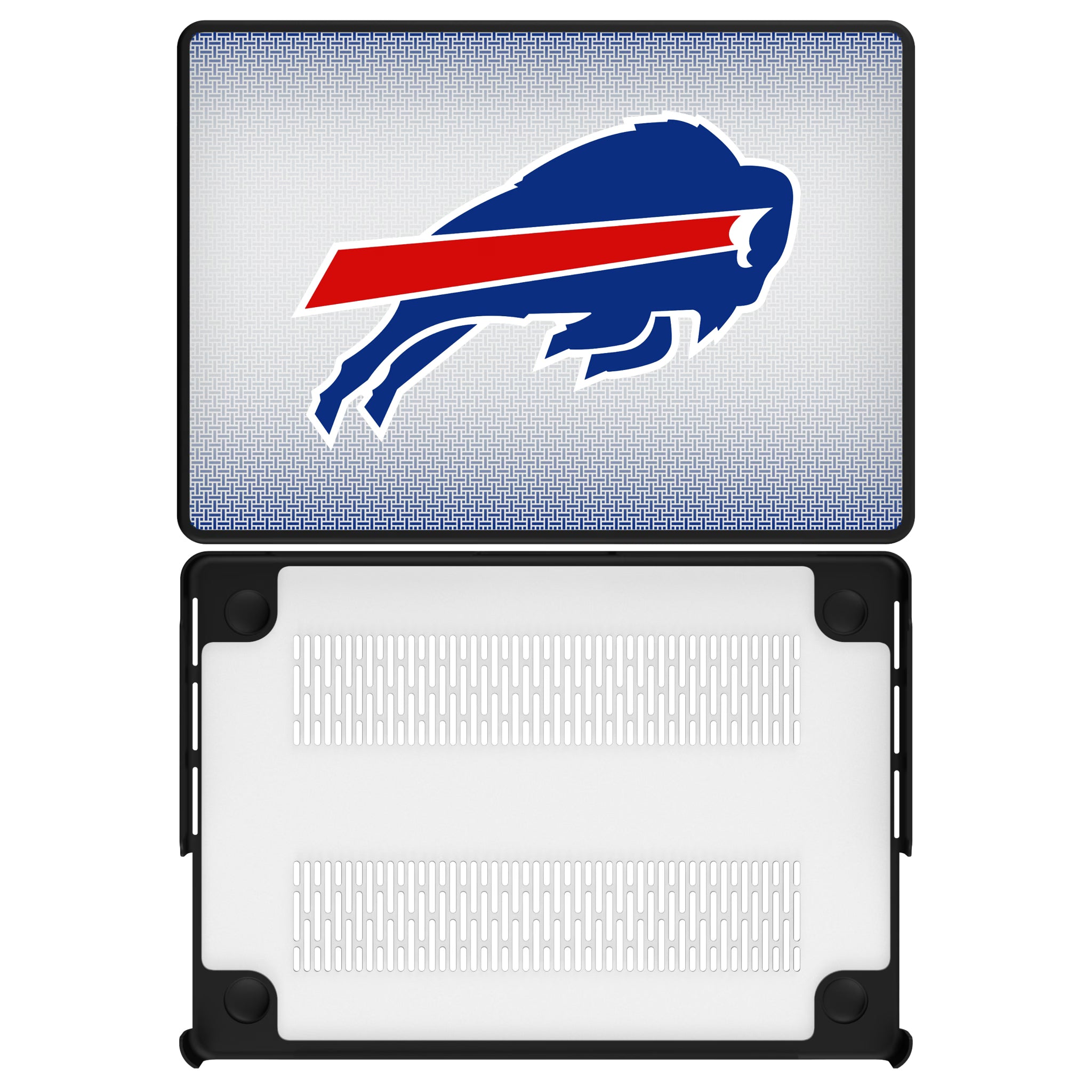 Buffalo Bills Linen MacBook Laptop Case for Apple MacBook#Device_MacBook Pro (14-inch, 2021) / MacBook Pro (14-inch, 2023) / MacBook Pro (14-inch, 2024)