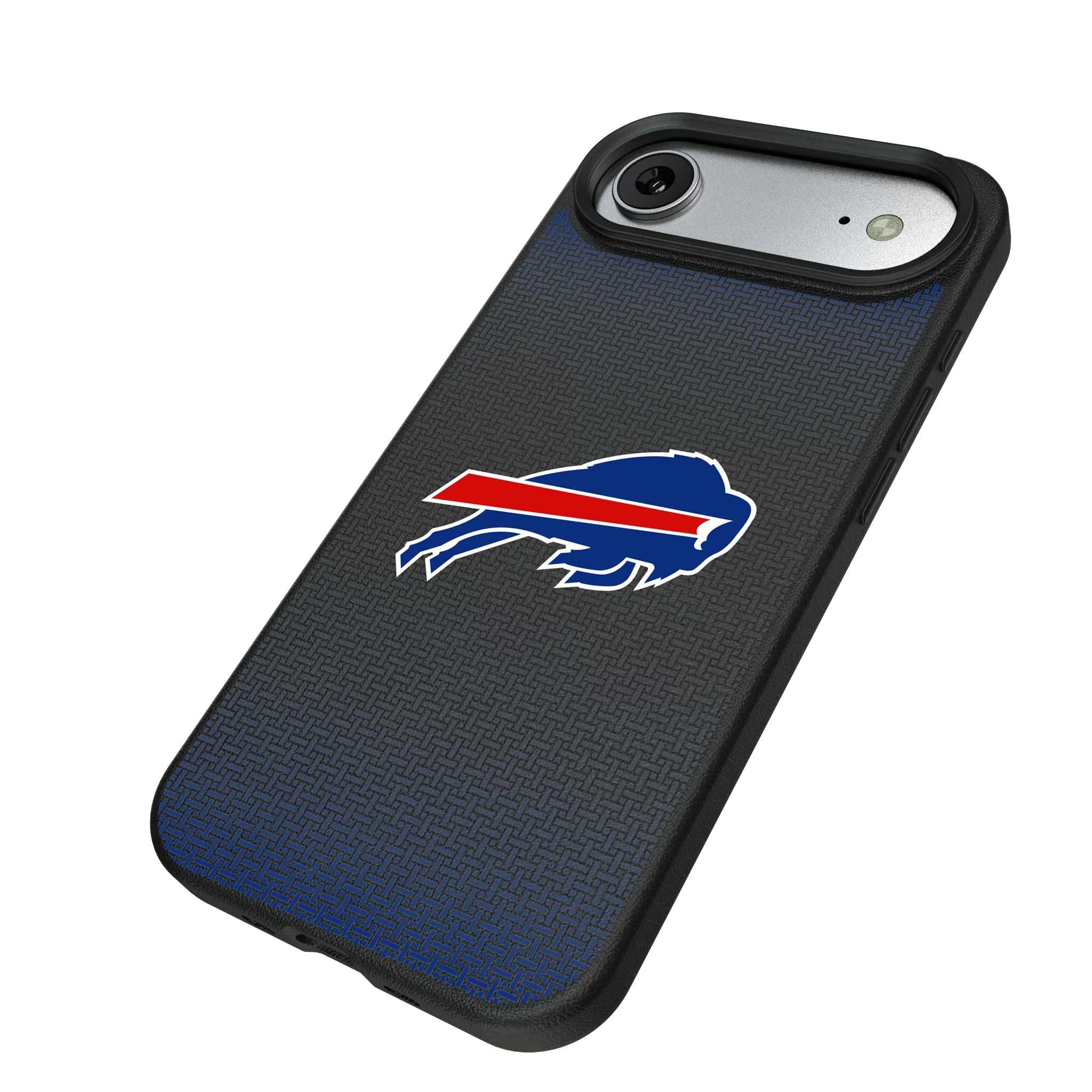 Buffalo Bills Linen iPhone MagSafe Compatible Phone Case for Apple iPhone - Isometric View#Device_iPhone Air